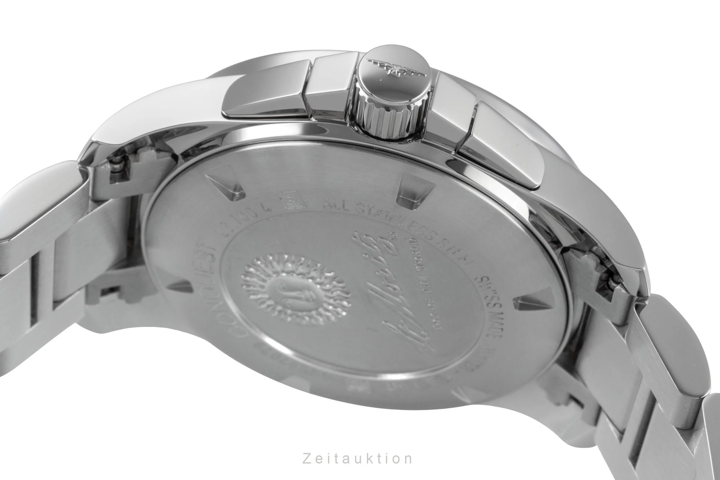 Longines Conquest chronograph steel quartz men's watch L3.700.4.78.6  [2506444] - Image 11
