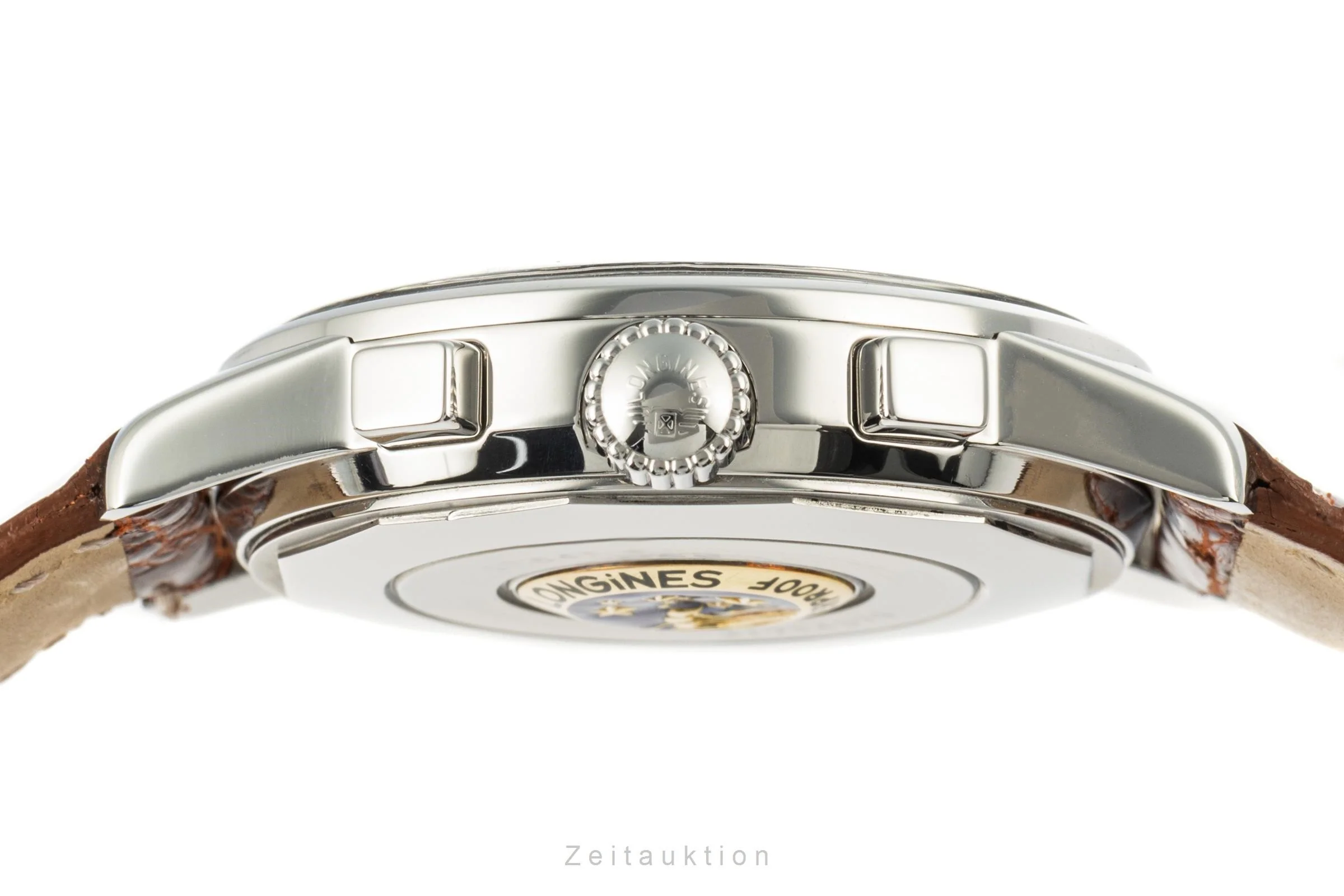 Longines Conquest Heritage chronograph steel automatic men's watch L1.641.4 LP: 2600EUR  [2205983] - Image 10