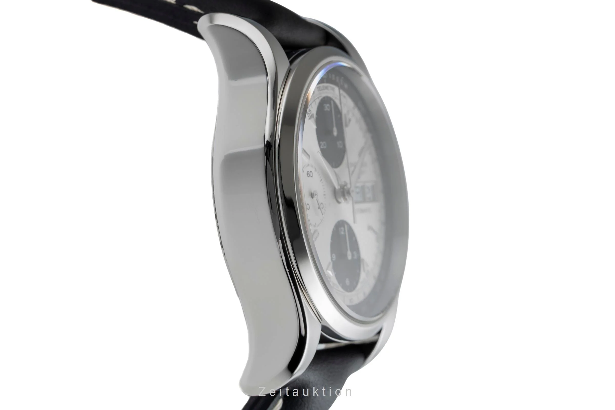 Longines Conquest Heritage chronograph steel automatic men's watch L2.747.4  [2502465] - Image 8