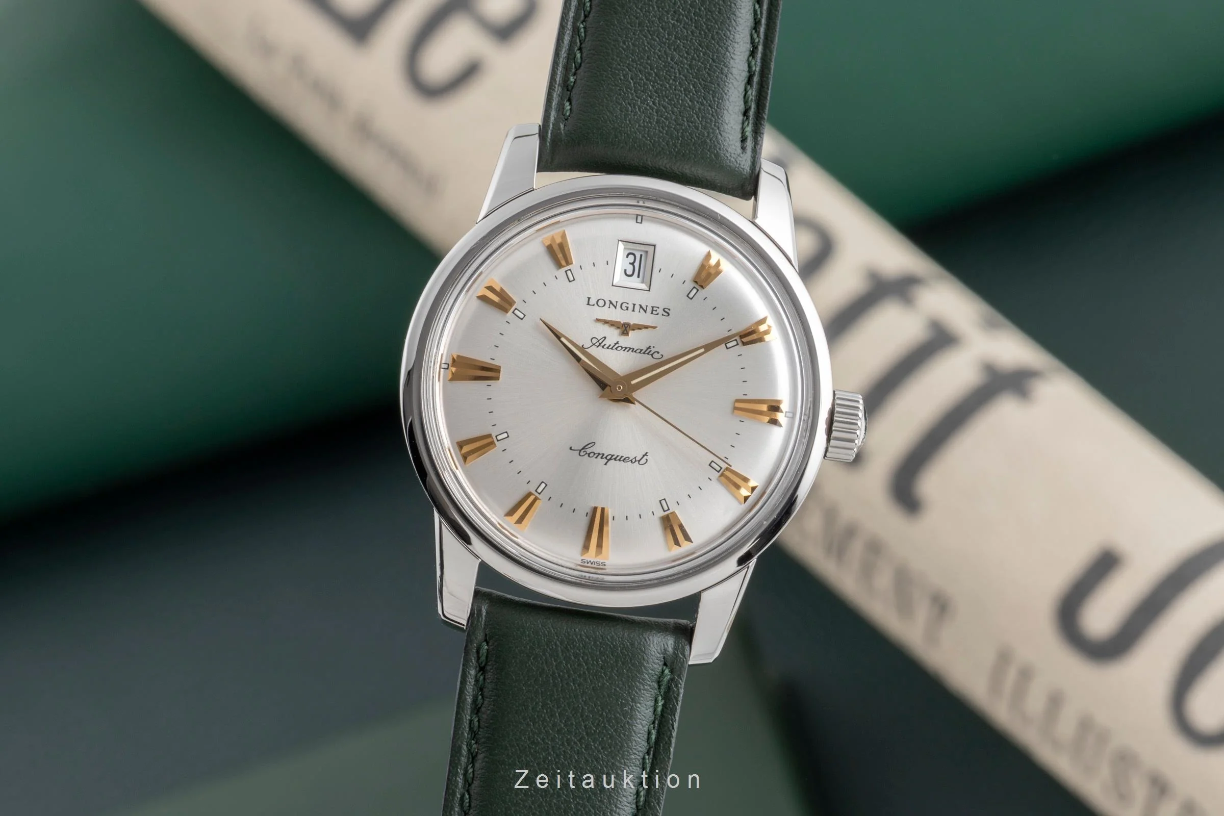 Longines Conquest steel automatic men's watch L1.611.4  [2502481] - Image 2
