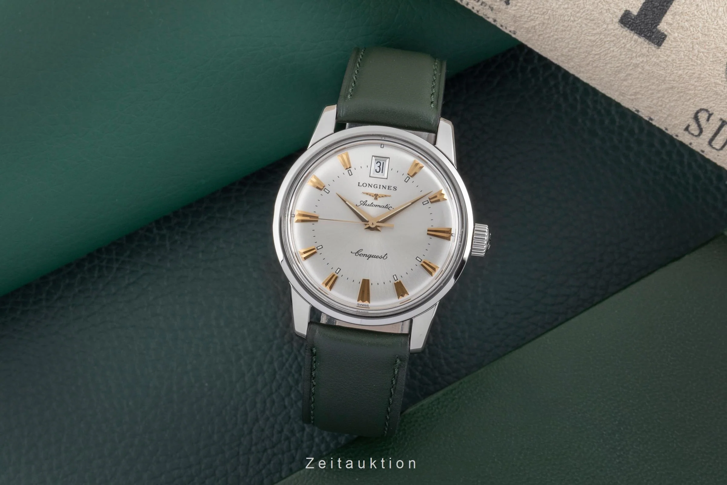 Longines Conquest steel automatic men's watch L1.611.4  [2502481] - Image 4