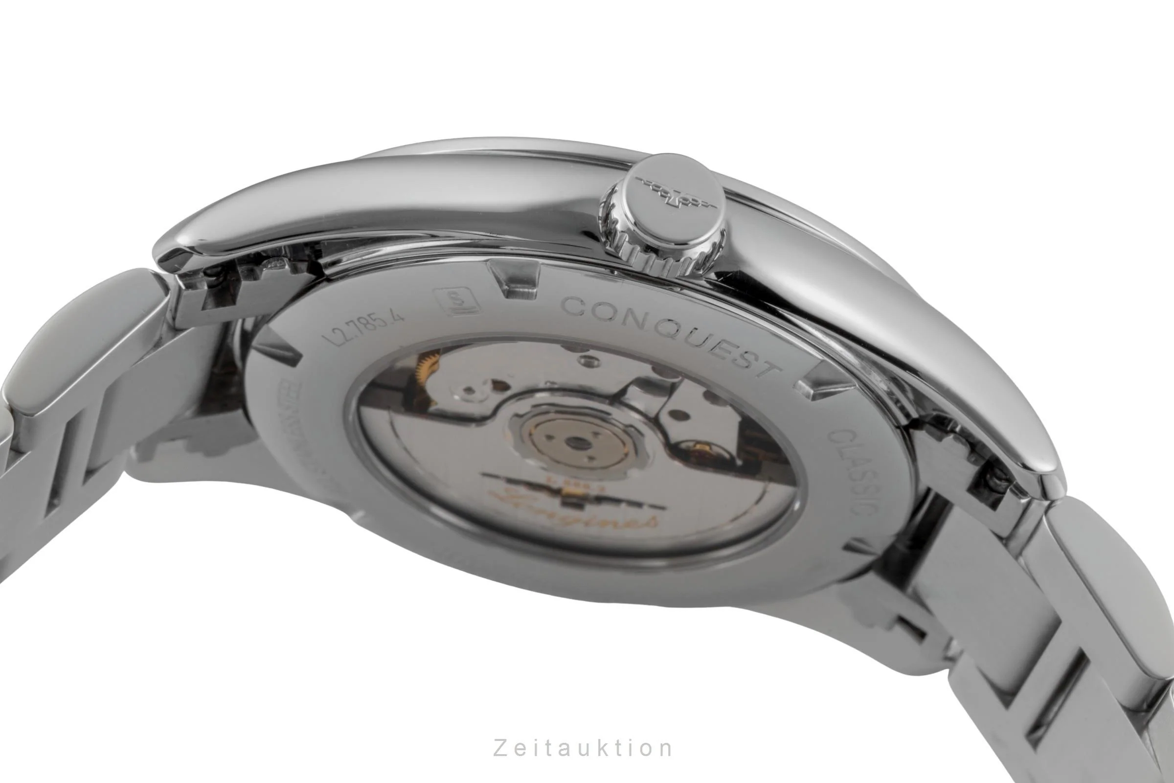 Longines Conquest steel automatic men's watch L2.785.4.76.6  [2600255] - Image 12