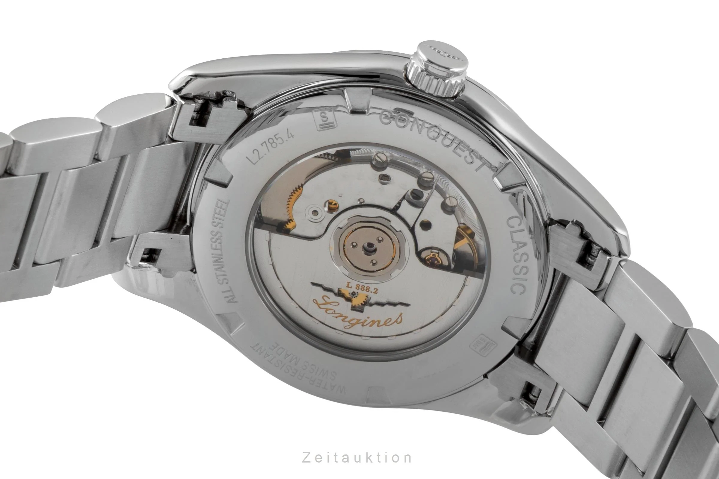 Longines Conquest steel automatic men's watch L2.785.4.76.6  [2600255] - Image 13