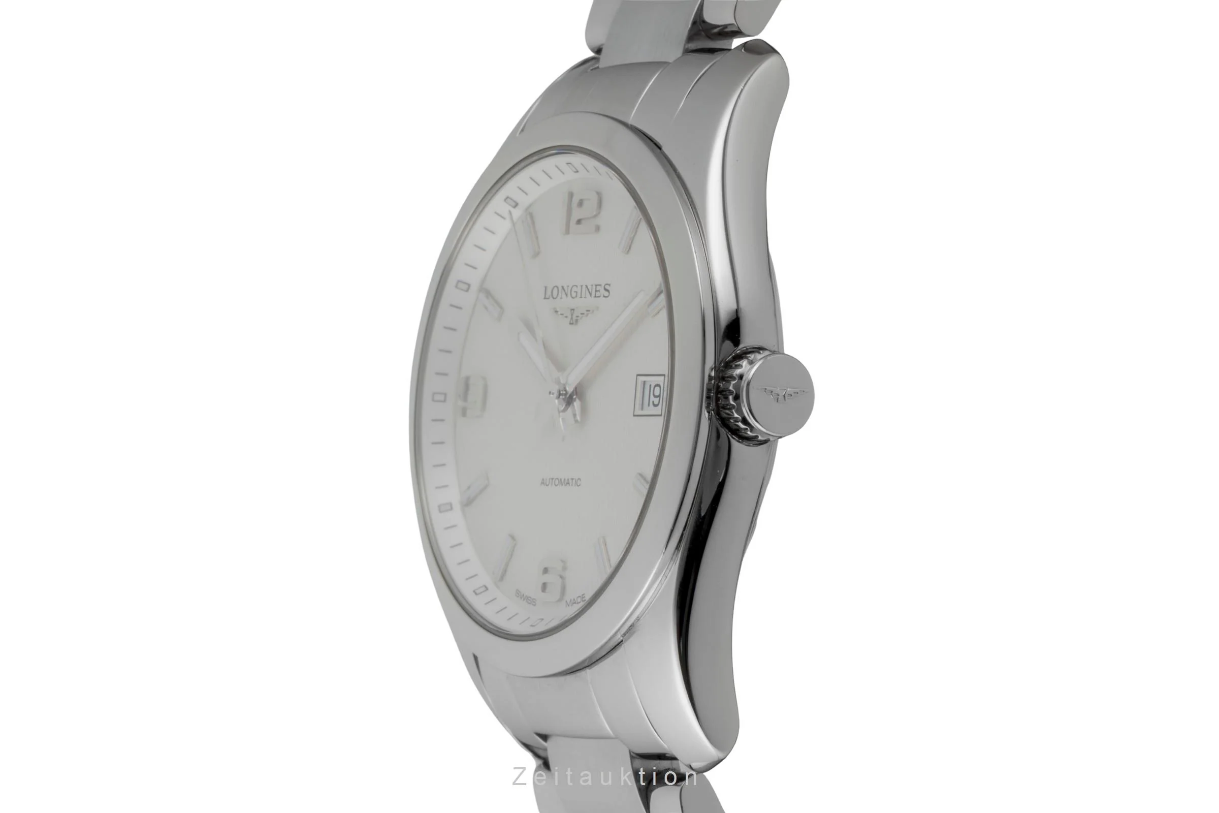 Longines Conquest steel automatic men's watch L2.785.4.76.6  [2600255] - Image 7