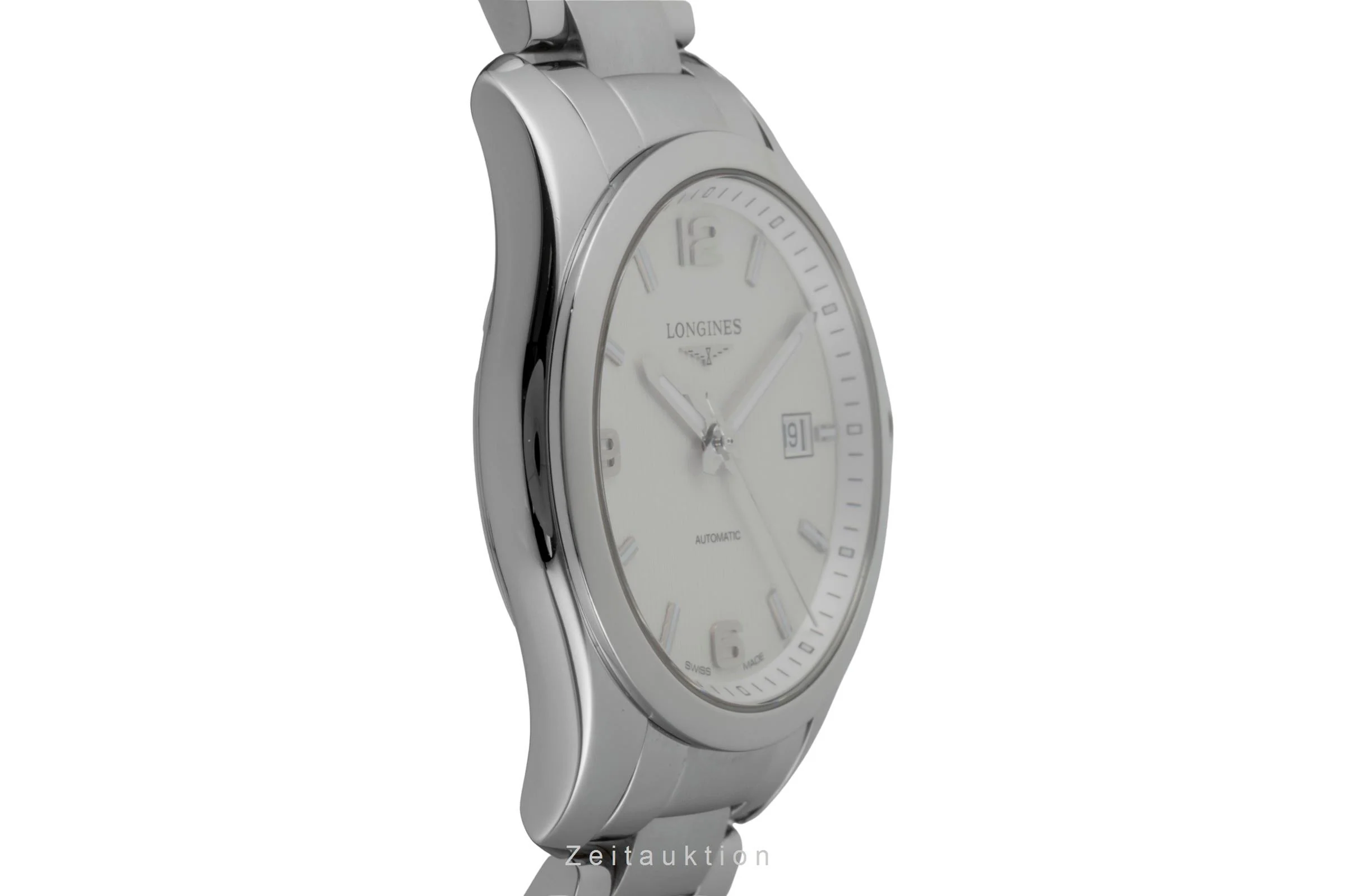 Longines Conquest steel automatic men's watch L2.785.4.76.6  [2600255] - Image 8