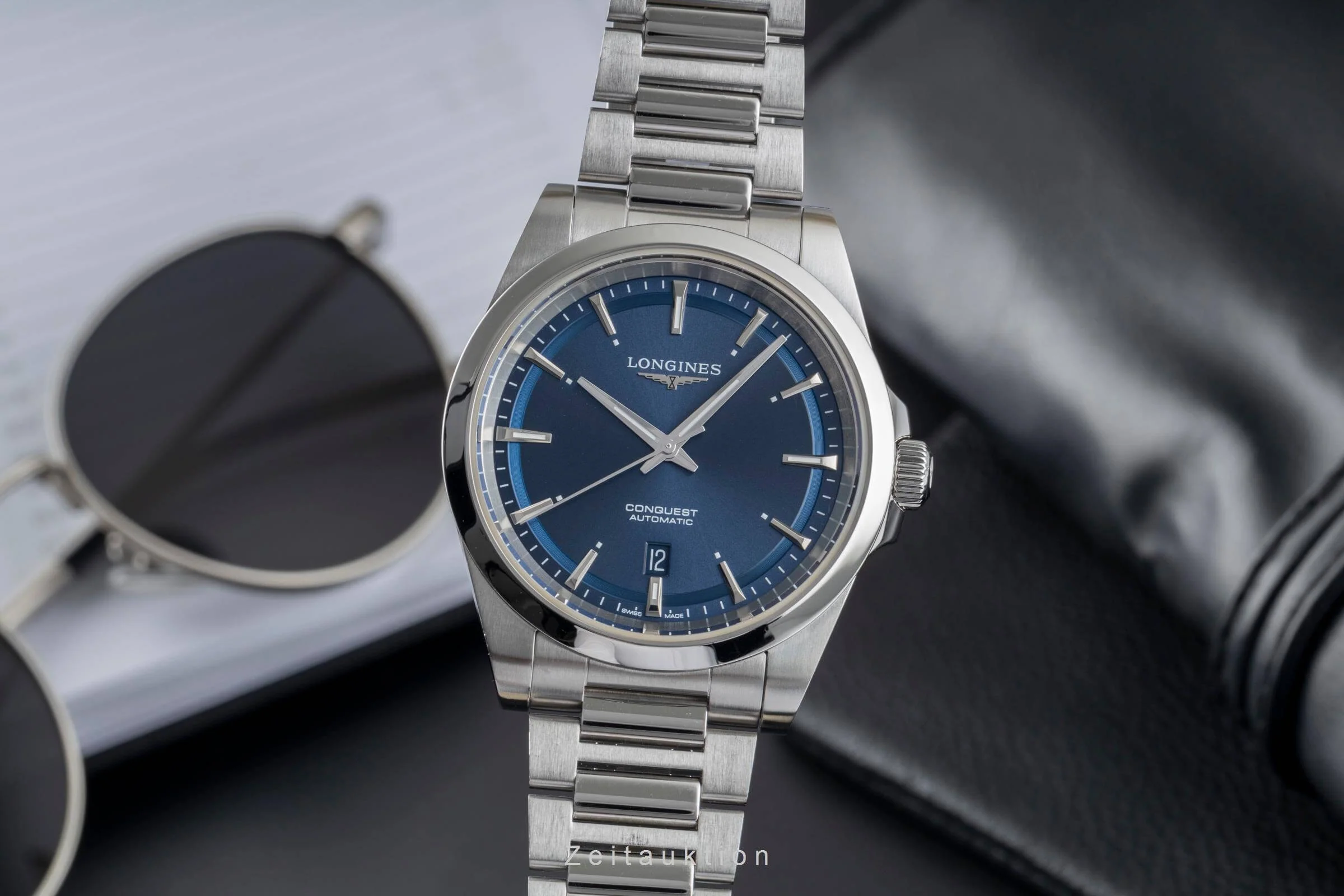 Longines Conquest steel automatic men's watch L3.830.4.92.6 LP: 2250EUR  [2502131] - Image 2