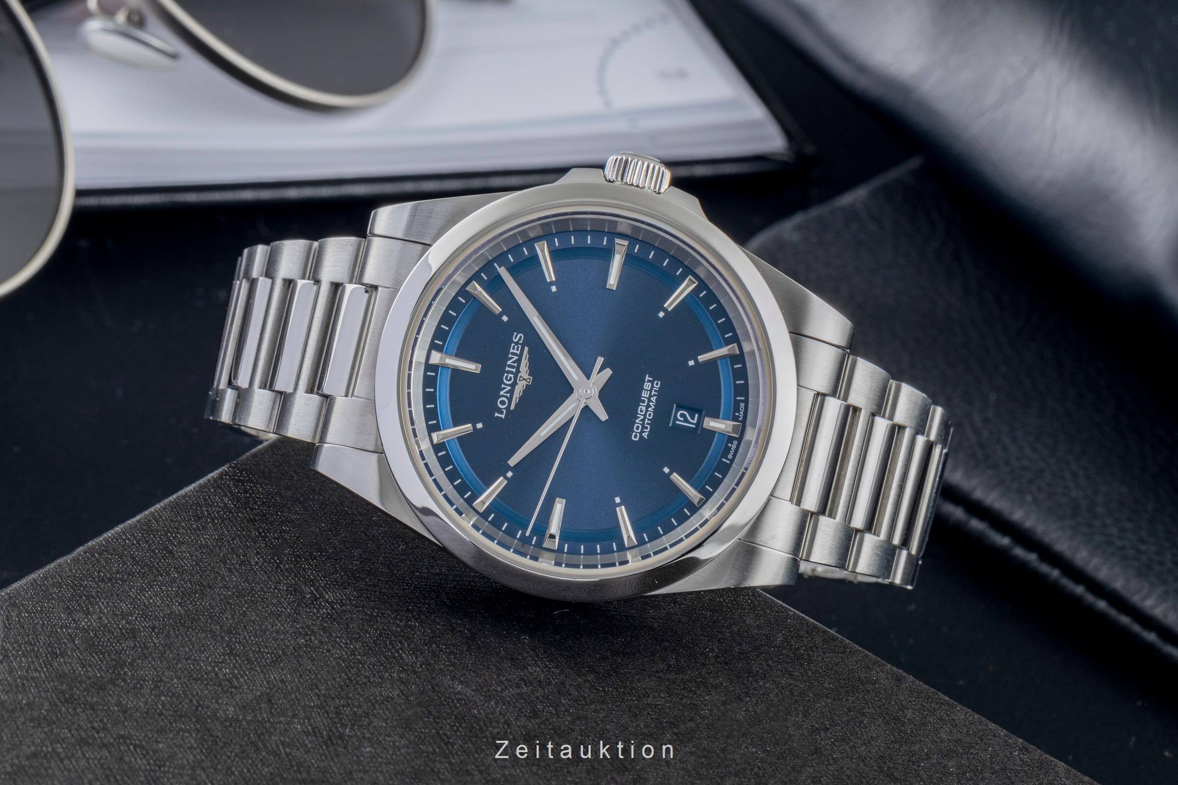 Longines Conquest steel automatic men's watch L3.830.4.92.6 LP: 2250EUR  [2502131] - Image 3