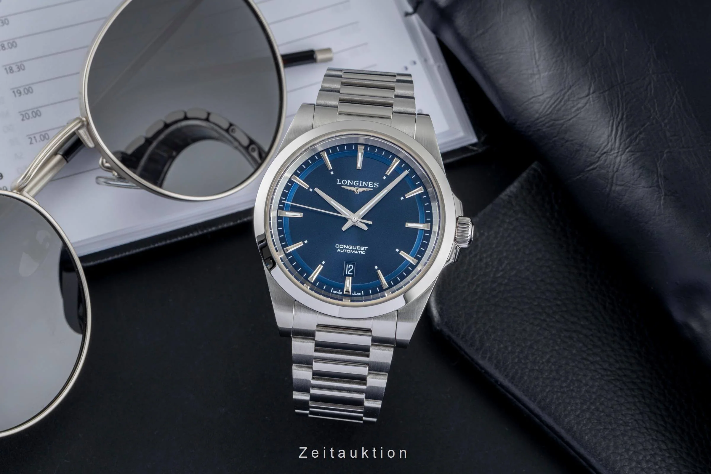 Longines Conquest steel automatic men's watch L3.830.4.92.6 LP: 2250EUR  [2502131] - Image 4