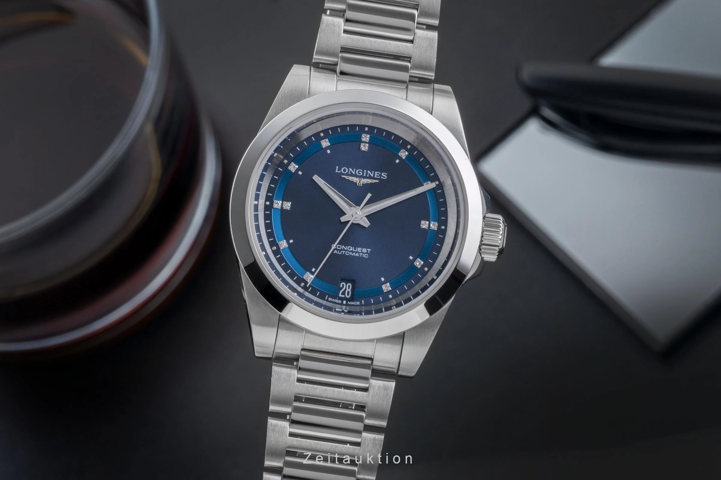 Longines Conquest steel automatic unisex L3.430.4.97.6  [2506084] - Image 2