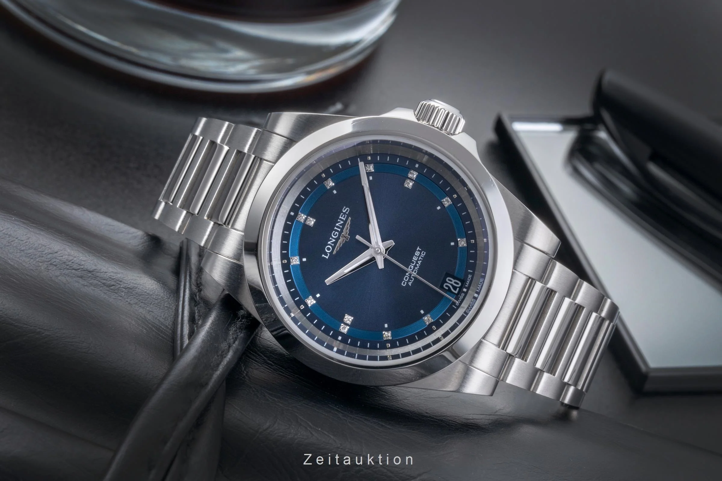 Longines Conquest steel automatic unisex L3.430.4.97.6  [2506084] - Image 3