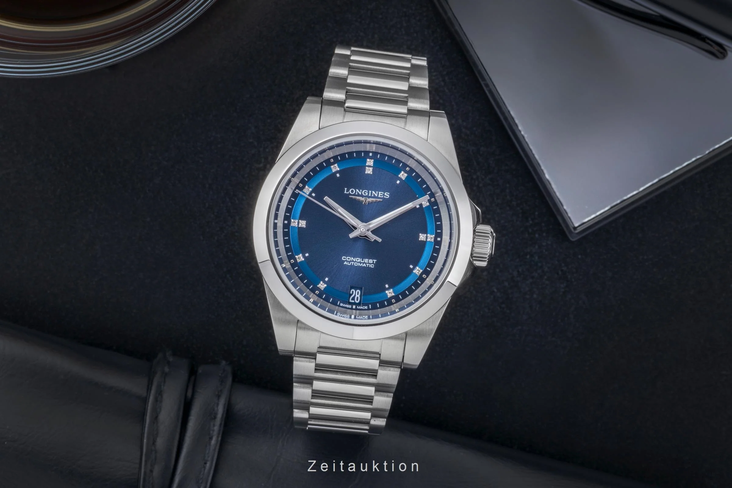 Longines Conquest steel automatic unisex L3.430.4.97.6  [2506084] - Image 4