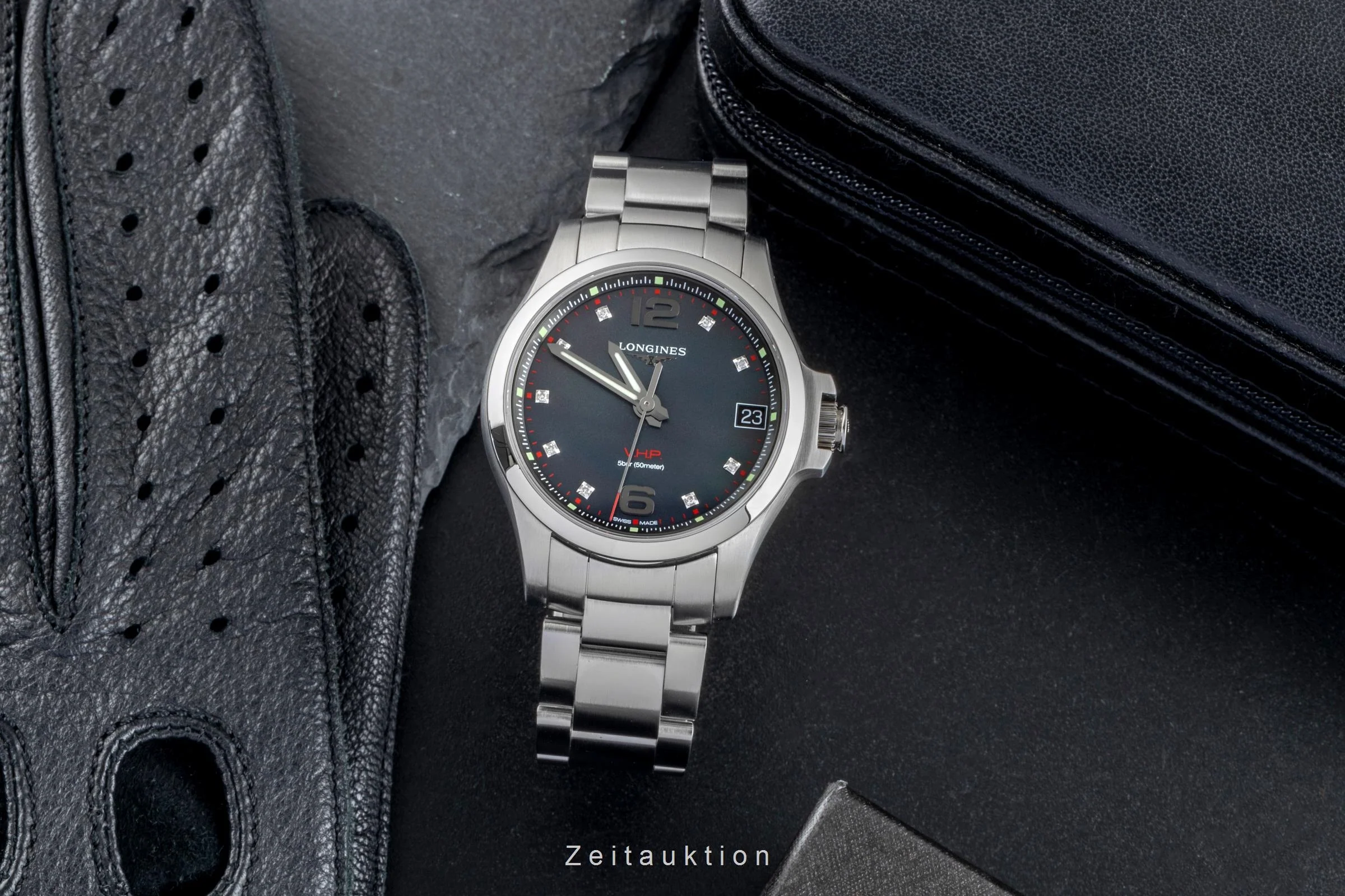 Longines Conquest steel quartz women's watch L3.316.4.88.6  [2507316] - Image 4