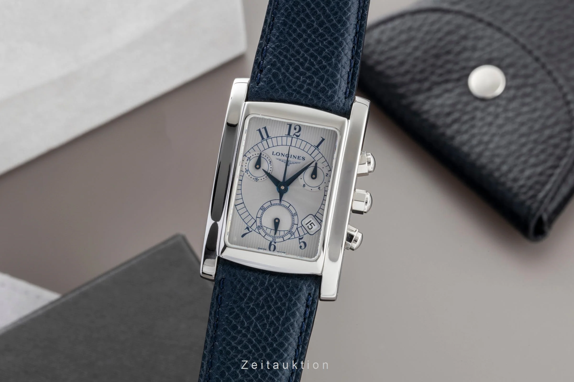 Longines Dolce Vita chronograph steel quartz men's watch 5.656.4.73.2  [2507359] - Image 2