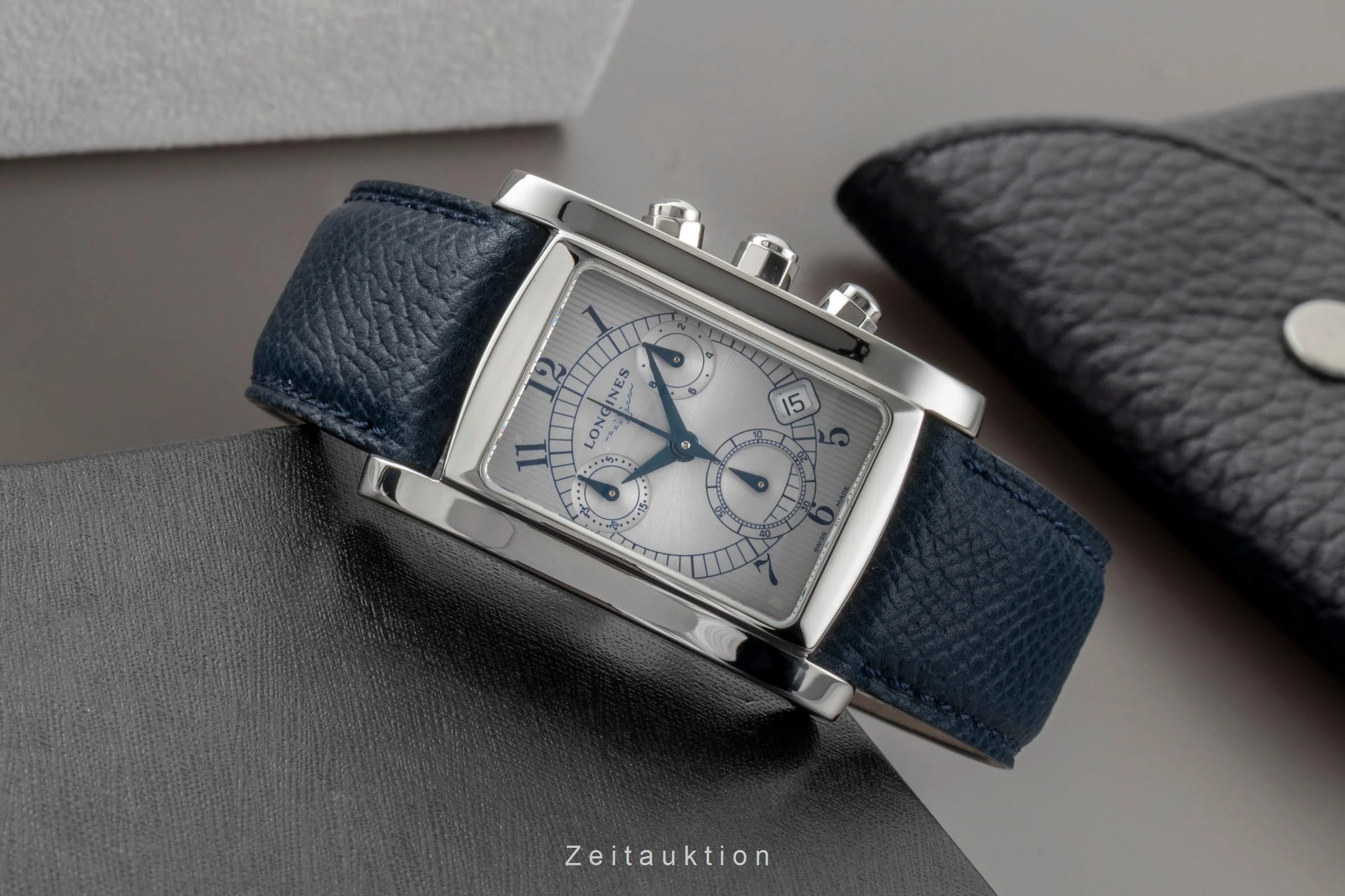 Longines Dolce Vita chronograph steel quartz men's watch 5.656.4.73.2  [2507359] - Image 3