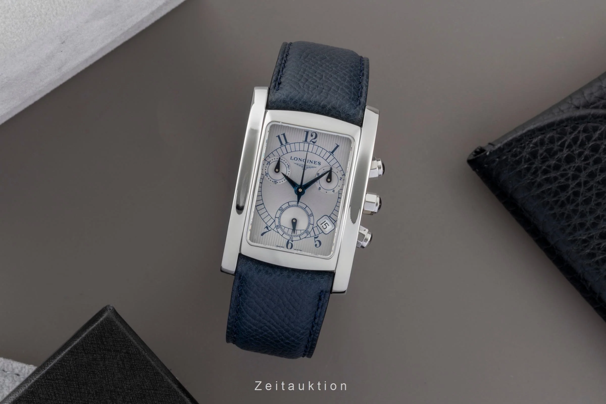 Longines Dolce Vita chronograph steel quartz men's watch 5.656.4.73.2  [2507359] - Image 4