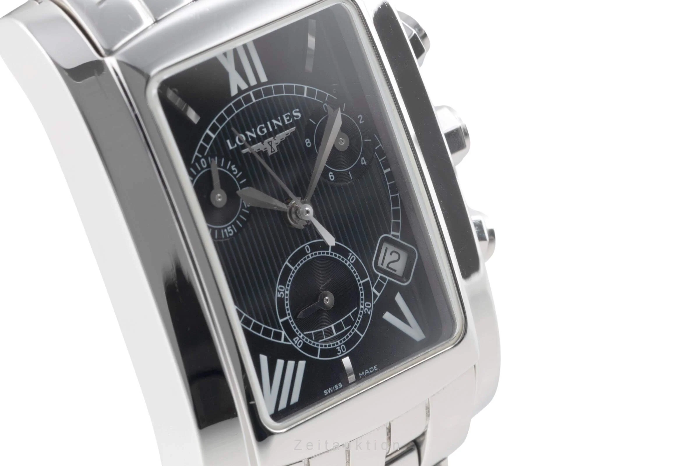Longines Dolce Vita chronograph steel quartz men's watch L5.656.4  [2403293] - Image 11