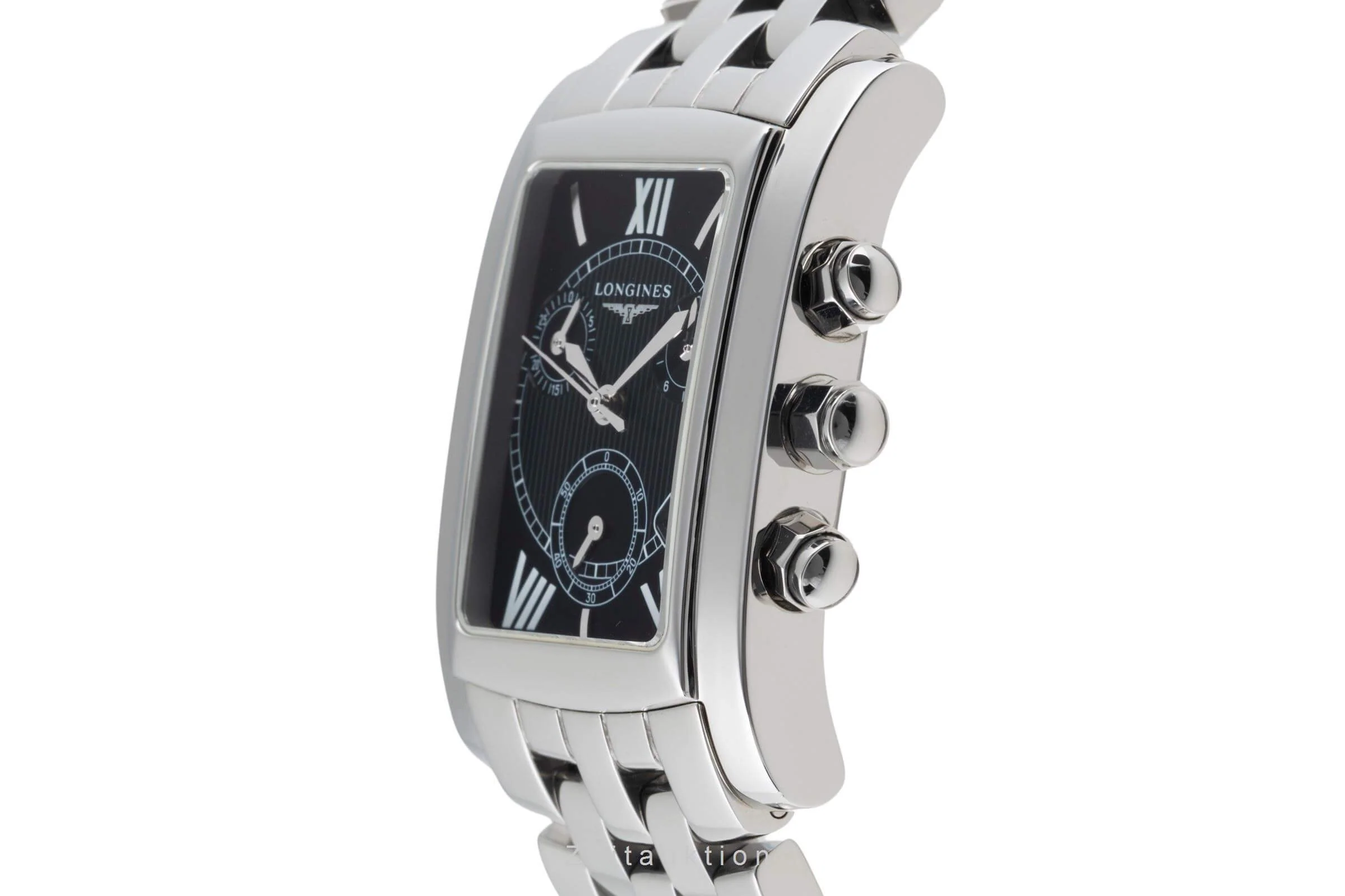 Longines Dolce Vita chronograph steel quartz men's watch L5.656.4  [2403293] - Image 6