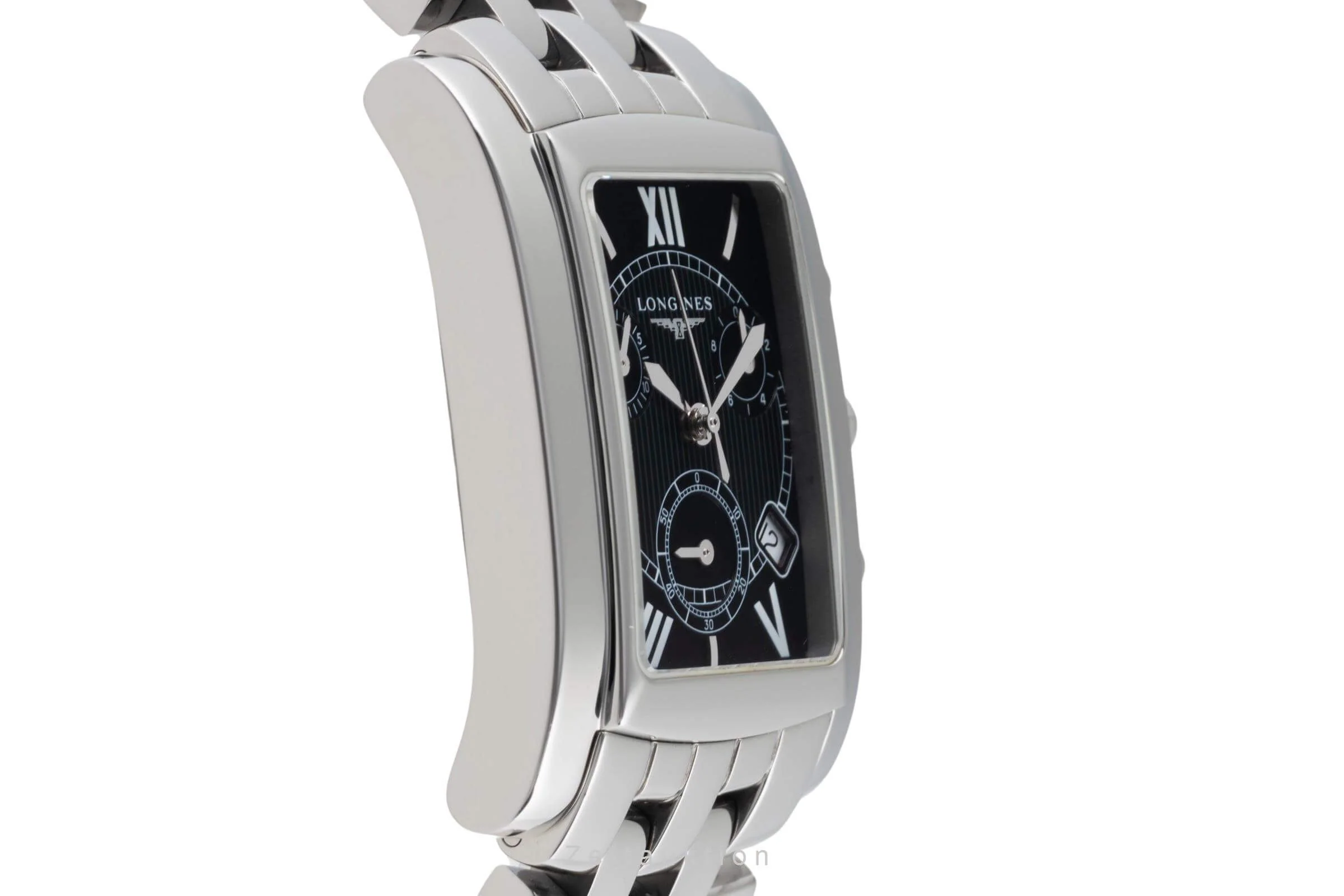 Longines Dolce Vita chronograph steel quartz men's watch L5.656.4  [2403293] - Image 7