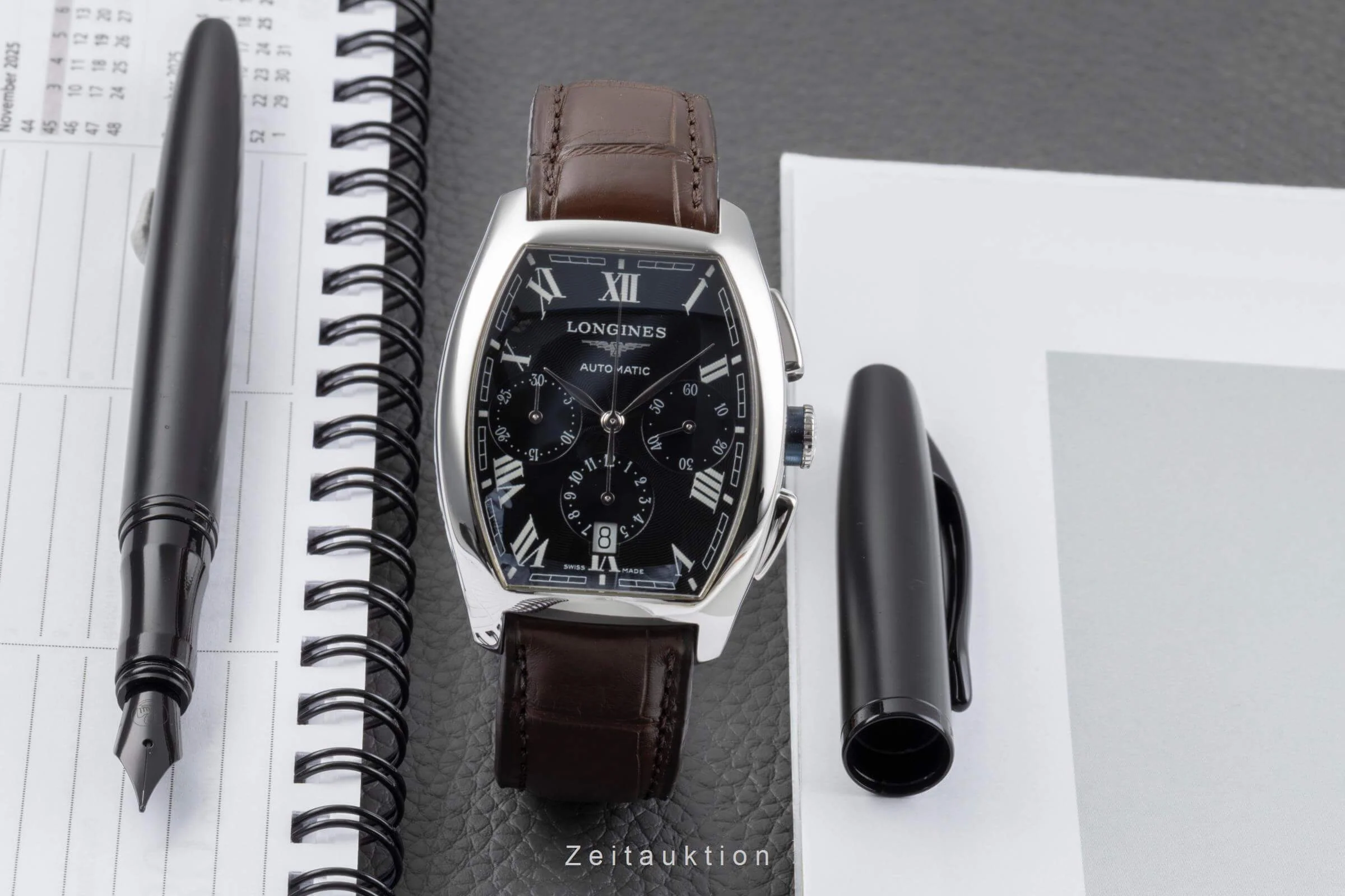 Longines Evidenza chronograph steel automatic men's watch L2.643.4  [2502152] - Image 4