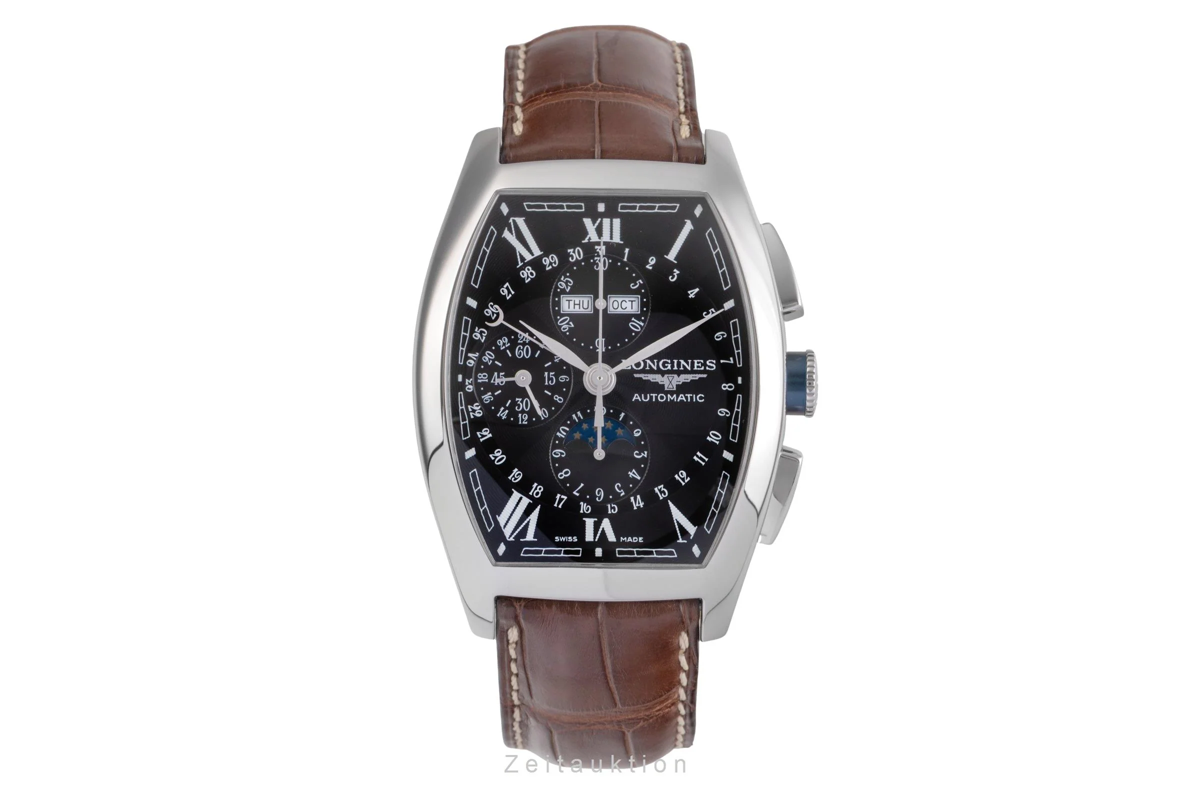 Longines Evidenza chronograph steel automatic men's watch L2.688.4  [2505061] - Image 5