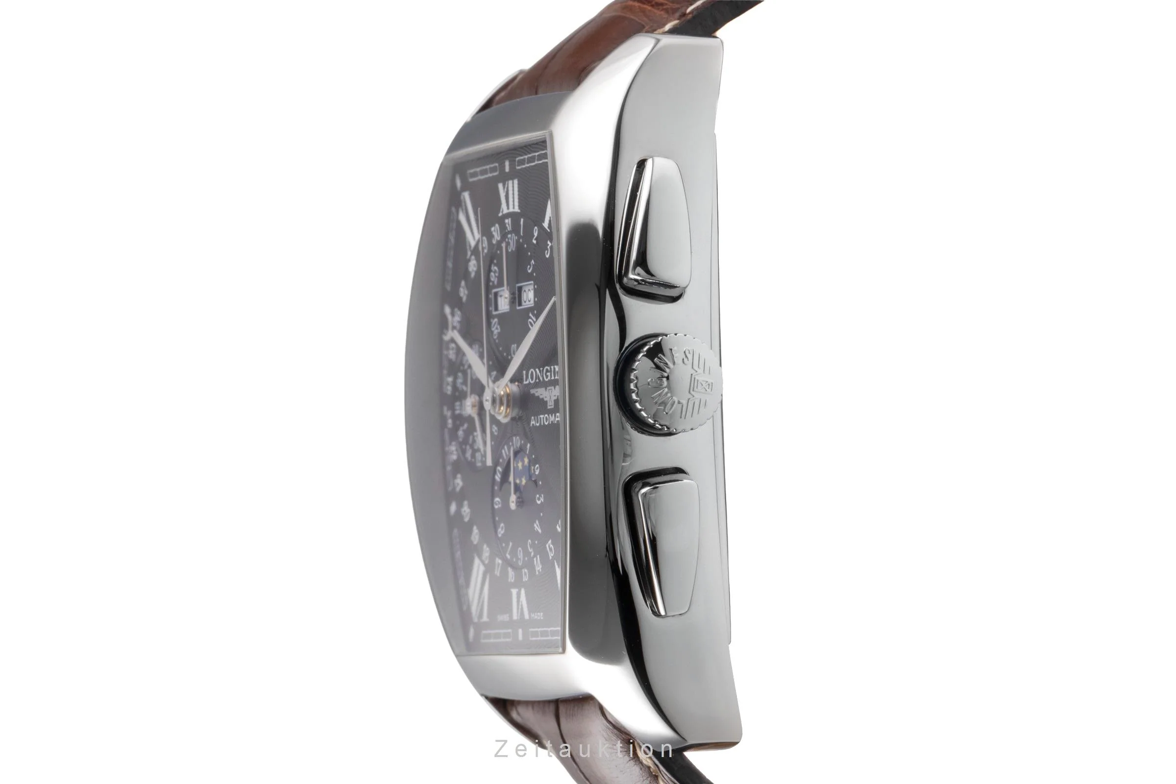 Longines Evidenza chronograph steel automatic men's watch L2.688.4  [2505061] - Image 7