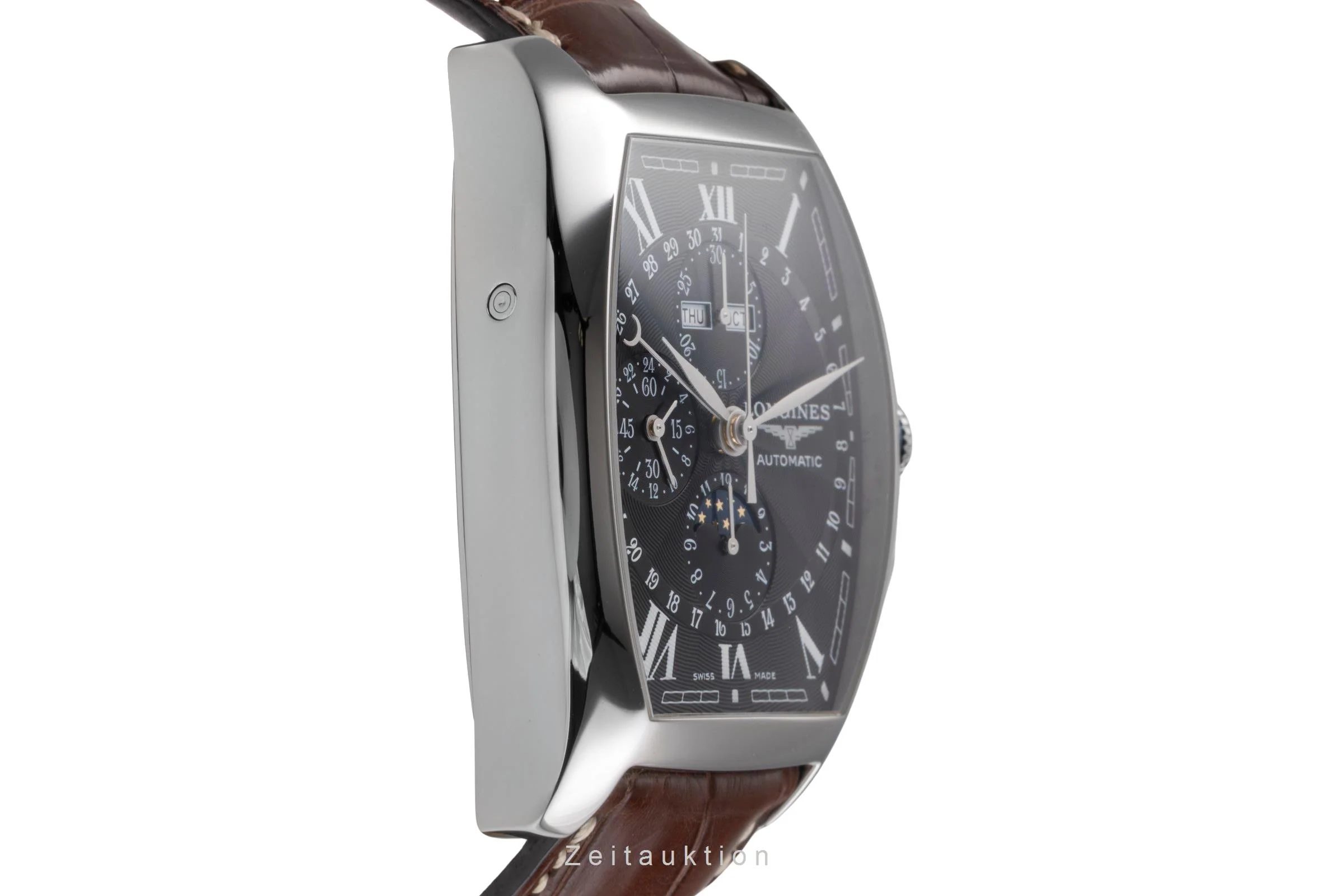 Longines Evidenza chronograph steel automatic men's watch L2.688.4  [2505061] - Image 8
