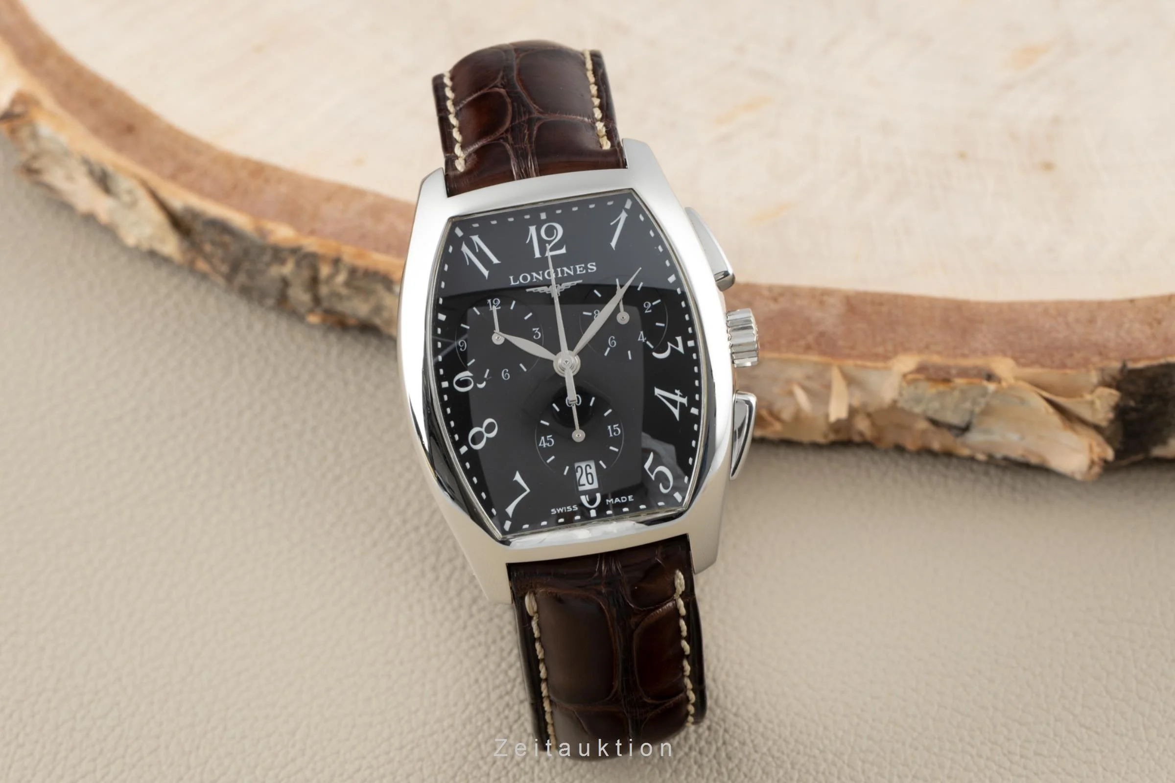 Longines Evidenza chronograph steel quartz men's watch L2.656.4  [2203671] - Image 3