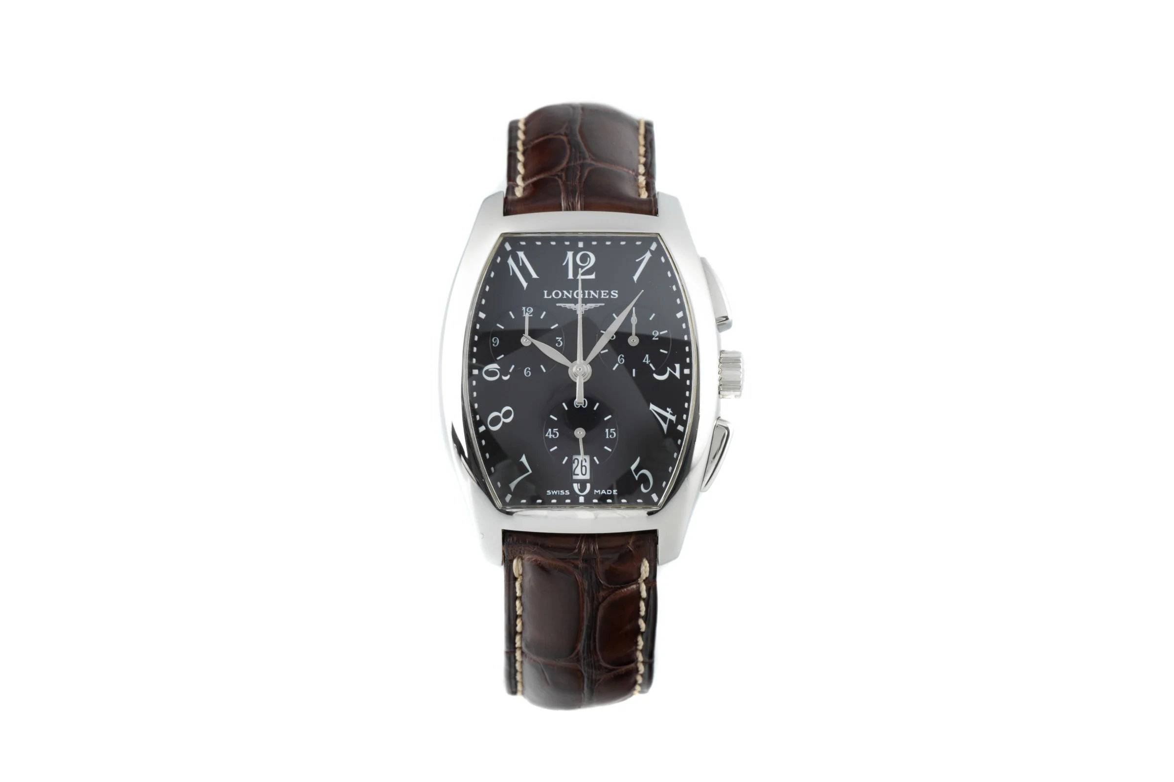 Longines Evidenza chronograph steel quartz men's watch L2.656.4  [2203671] - Image 4