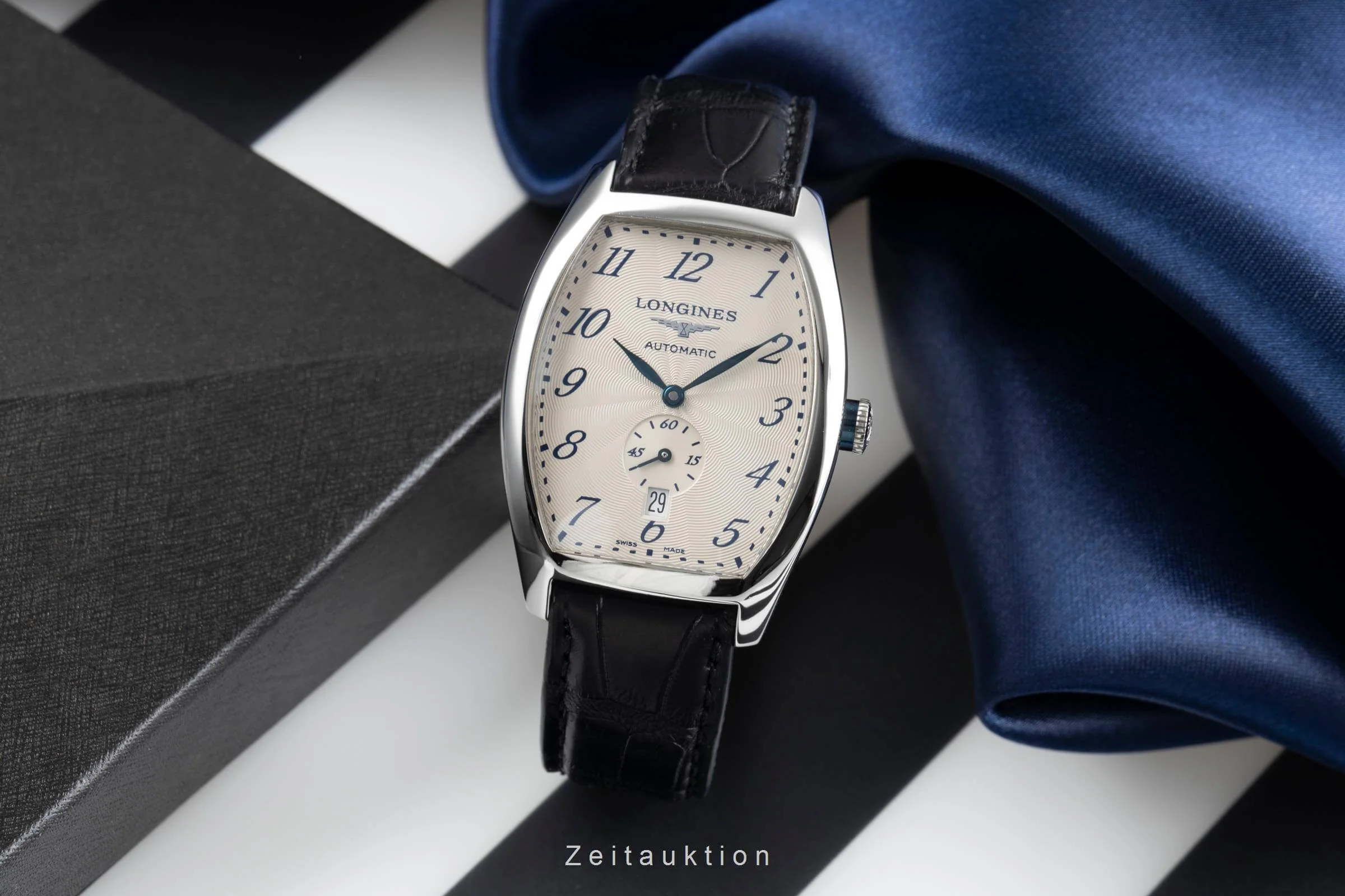 Longines Evidenza steel automatic men's watch L2.642.4  [2501447] - Image 4