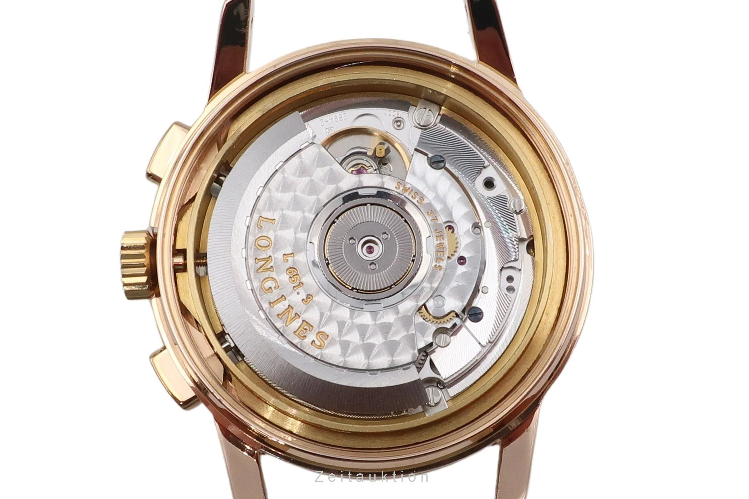 Longines Flagship 18 ct red gold automatic men's watch L4.756.8.72.0  [2503397] - Image 15