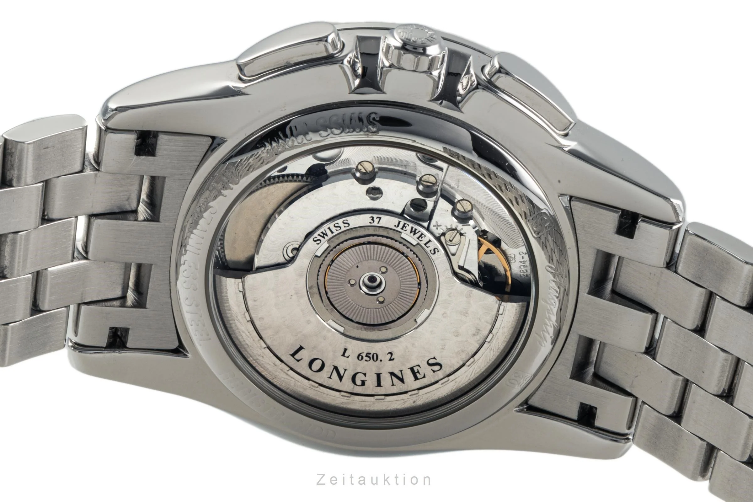 Longines Flagship chronograph steel automatic men's watch L4.718.4  [2304273] - Image 9
