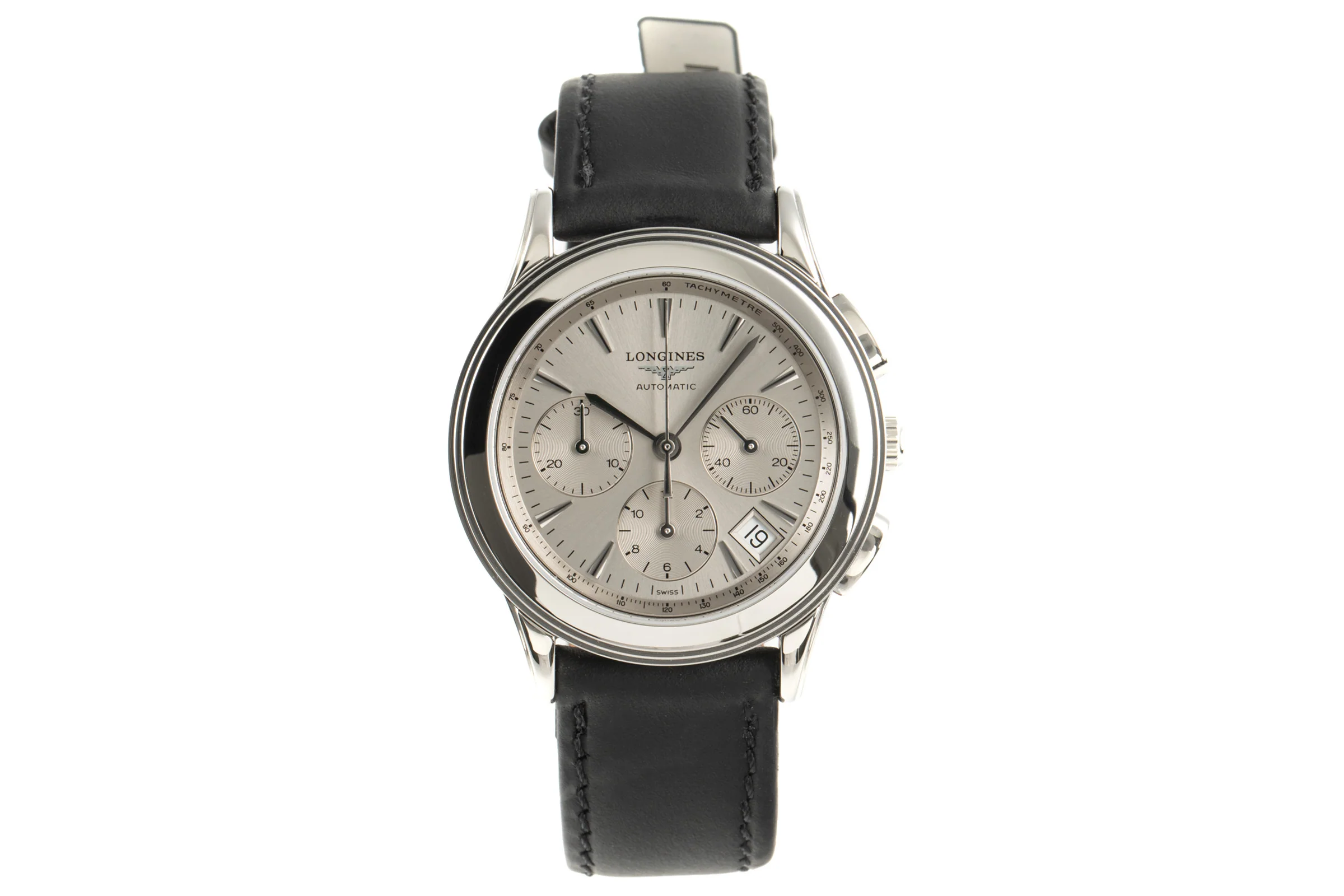 Longines Flagship chronograph steel automatic men's watch L4.718.4.72.6  [2102035] - Image 4