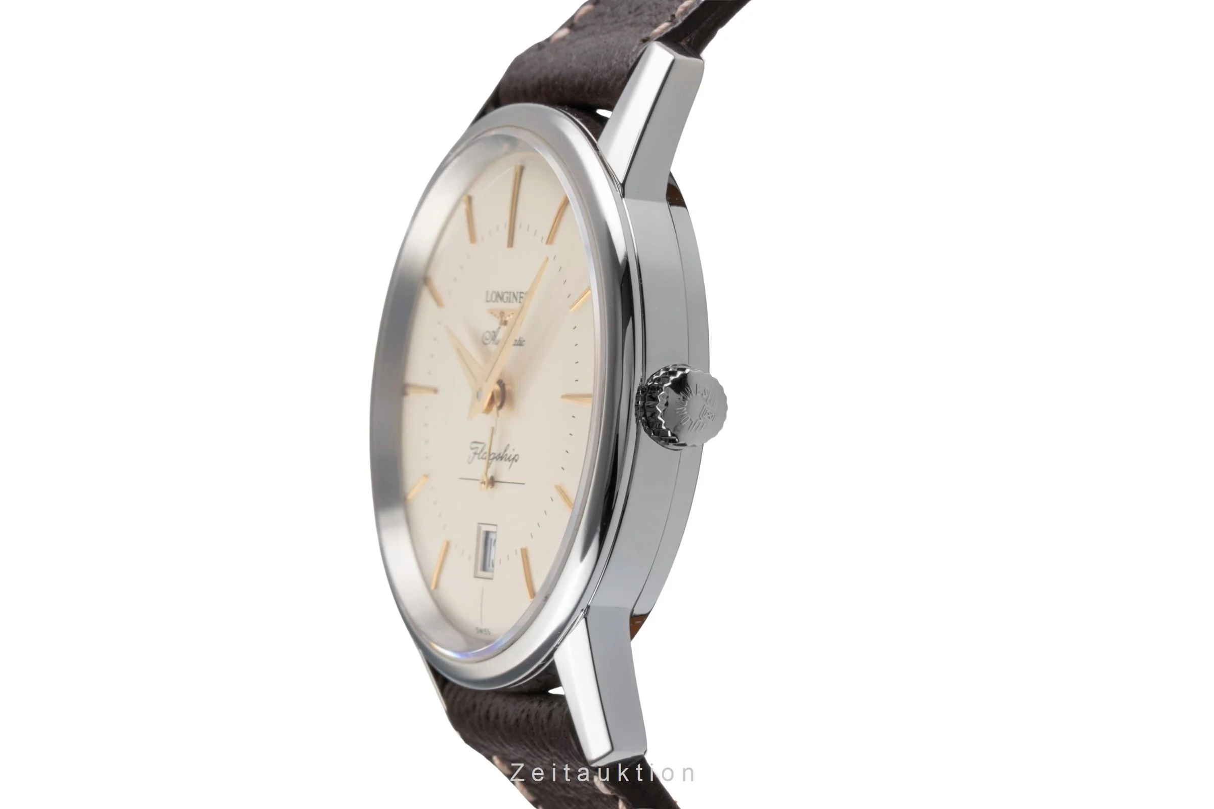 Longines Flagship steel automatic men's watch L4.795.4  [2502934] - Image 7