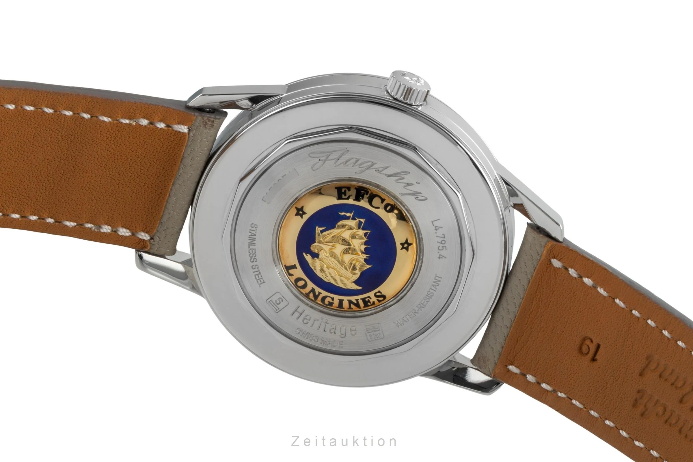 Longines Flagship steel automatic men's watch L4.795.4.78.2 LP: 2000EUR  [2506391] - Image 12