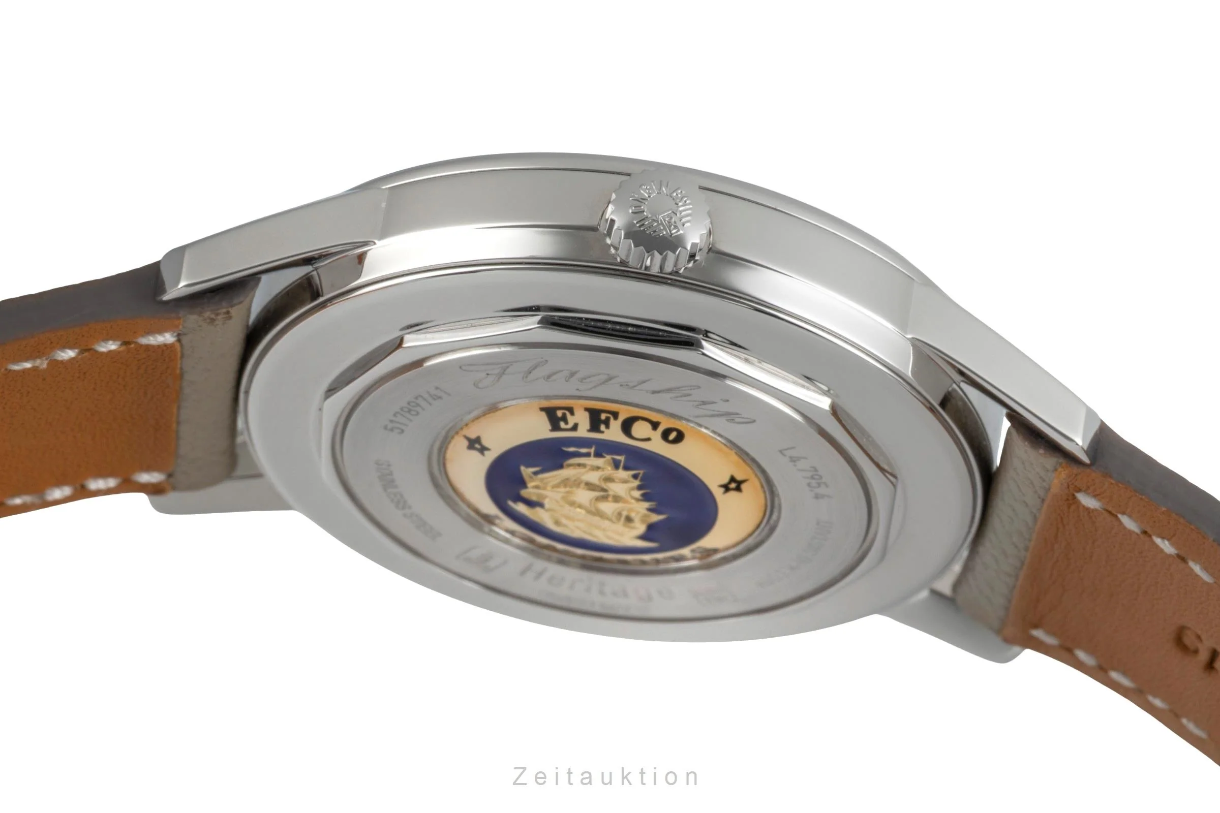 Longines Flagship steel automatic men's watch L4.795.4.78.2 LP: 2000EUR  [2506391] - Image 13