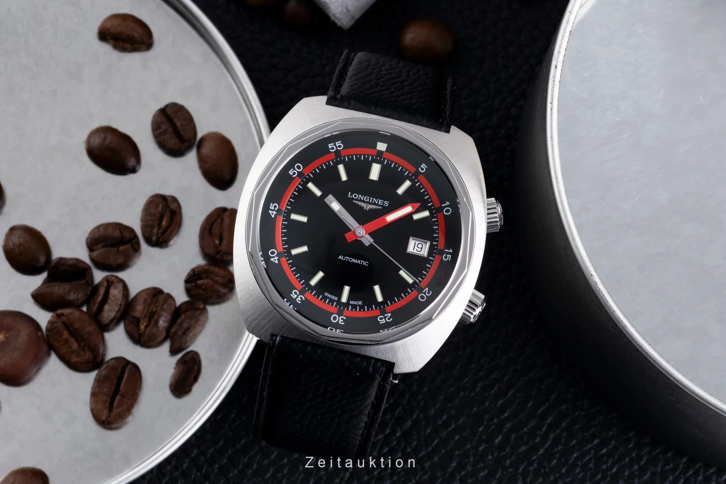 Longines Heritage steel automatic men's watch L2.795.4 LP: 2750EUR  [2600649] - Image 4