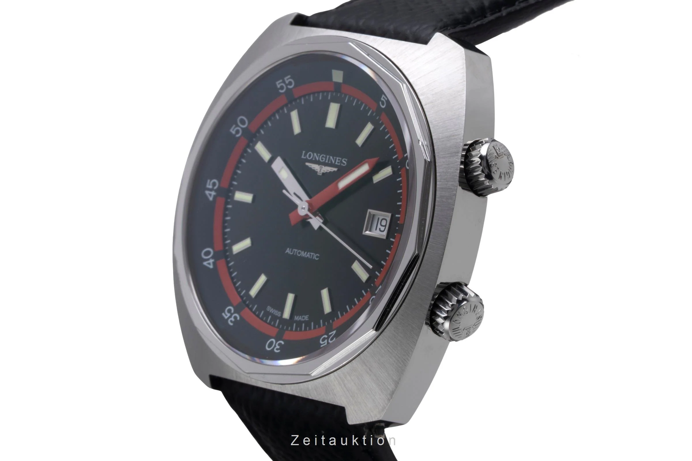 Longines Heritage steel automatic men's watch L2.795.4 LP: 2750EUR  [2600649] - Image 7