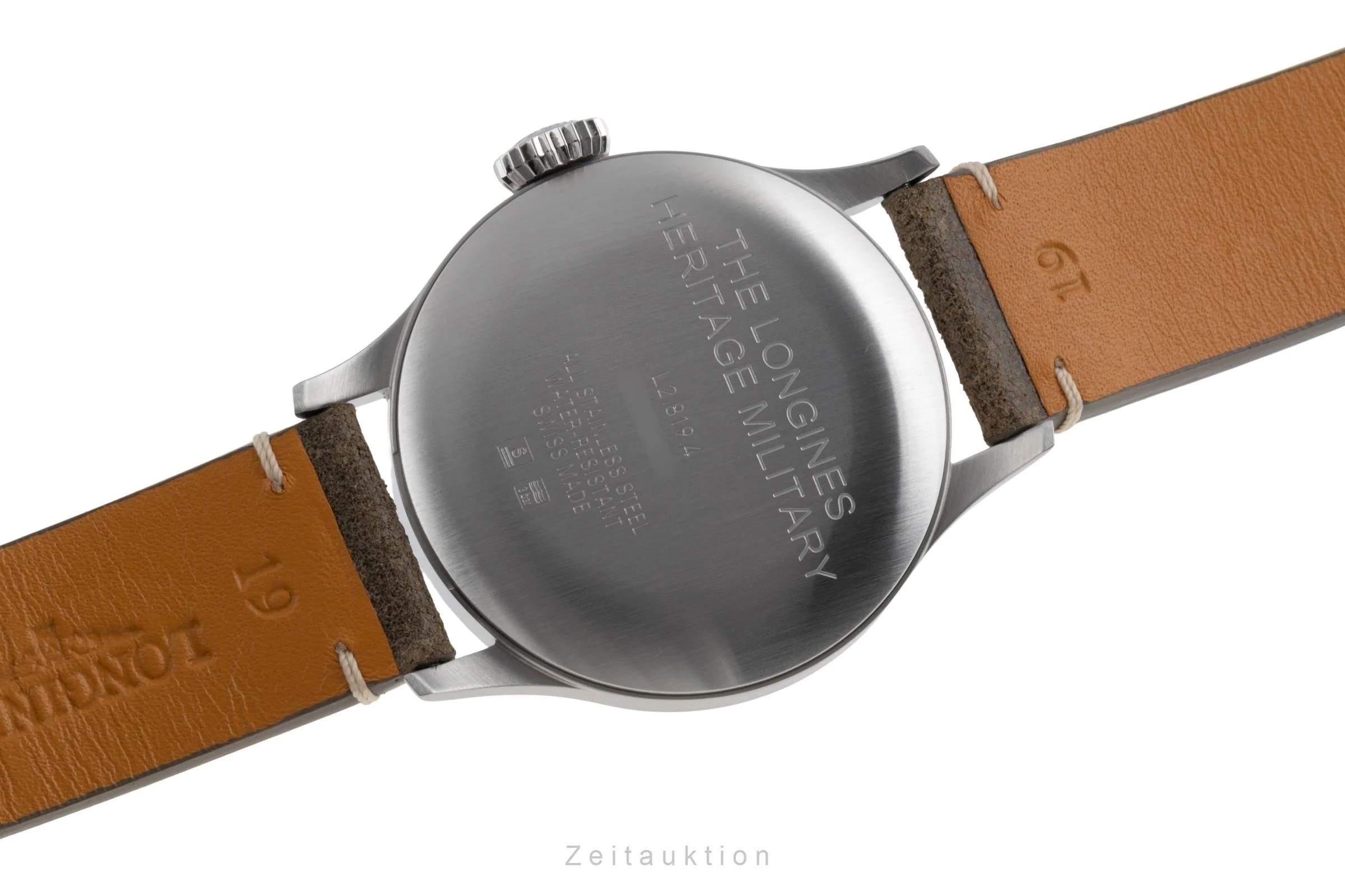 Longines Heritage steel automatic men's watch L2.819.4.93.2 LP: 2600EUR  [2503405] - Image 11