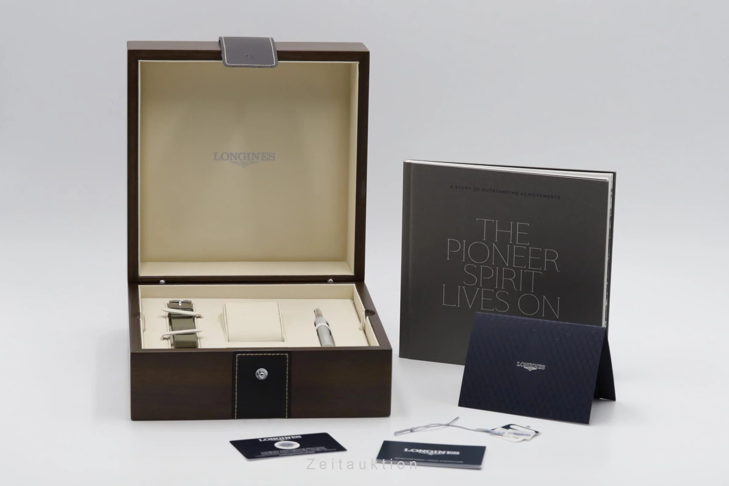 Longines Heritage steel automatic men's watch L2.819.4.93.2 LP: 2600EUR  [2503405] - Image 9