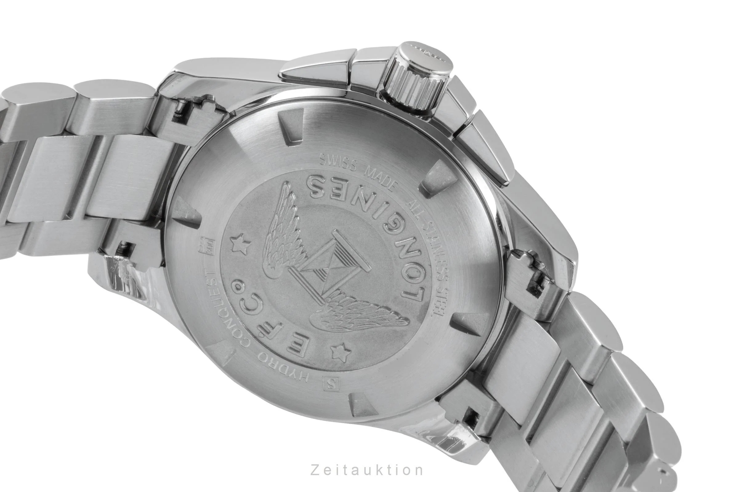 Longines Hydro Conquest chronograph steel automatic men's watch L3.644.4  [2600442] - Image 12