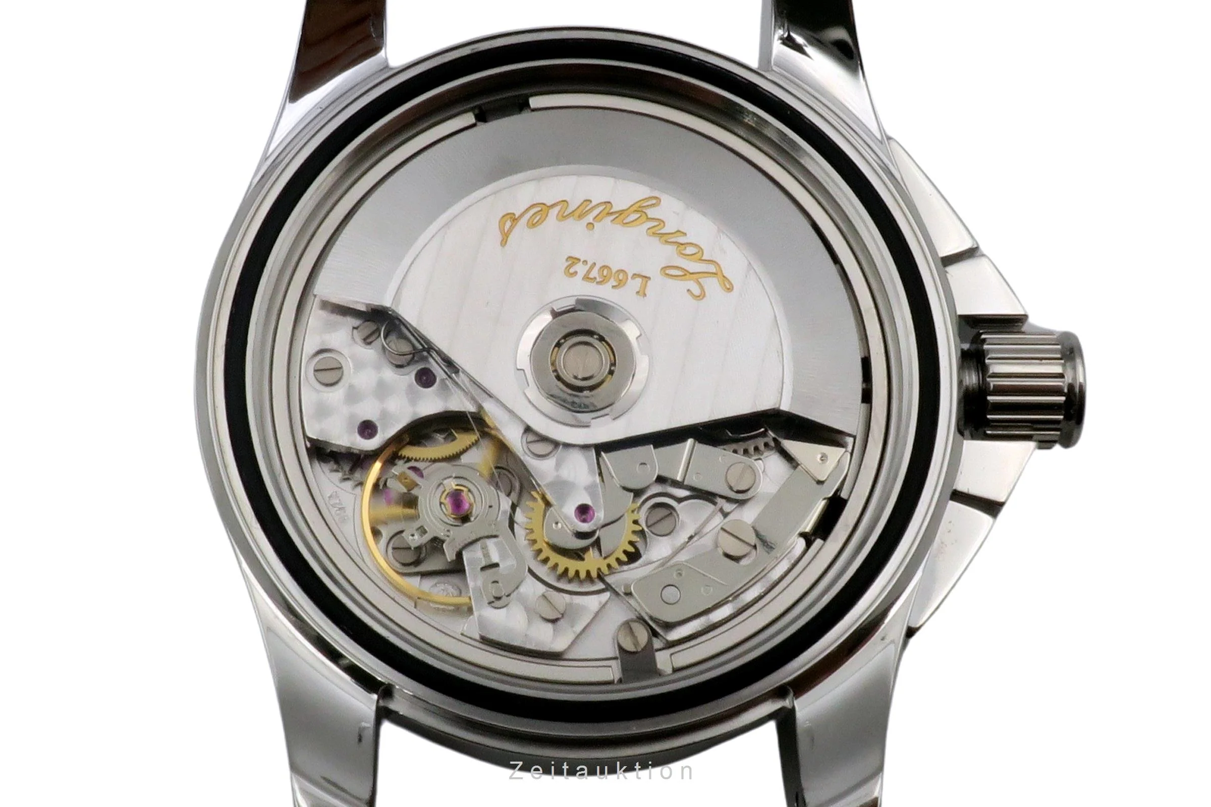 Longines Hydro Conquest chronograph steel automatic men's watch L3.644.4.56.6	  [2504333] - Image 14
