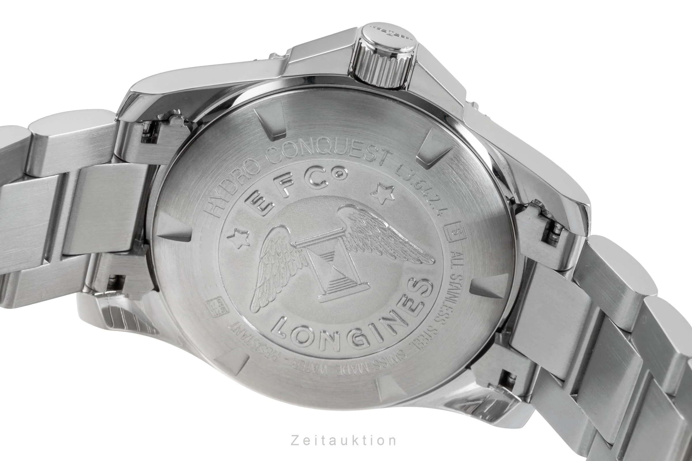 Longines Hydro Conquest steel automatic men's watch L3.642.4  [2505695] - Image 12
