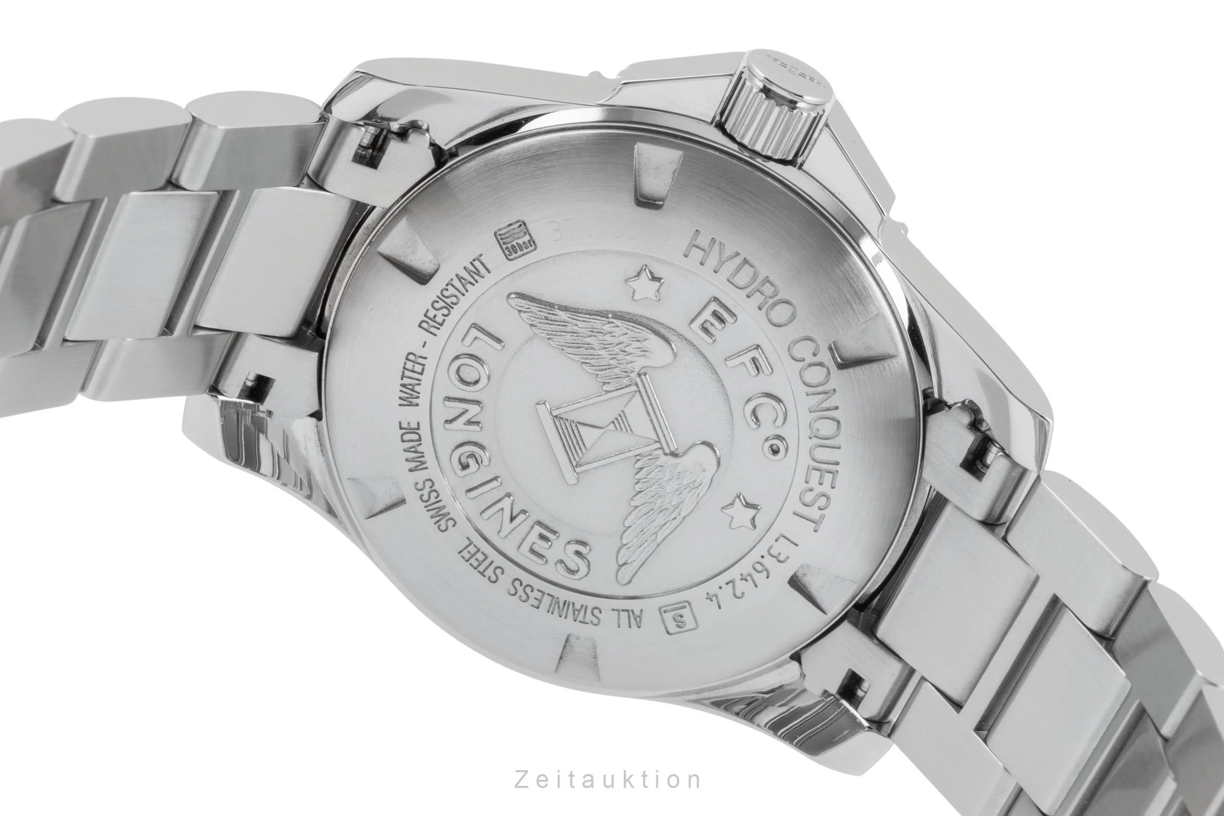 Longines Hydro Conquest steel automatic men's watch L3.642.4.56.6  [2506160] - Image 11
