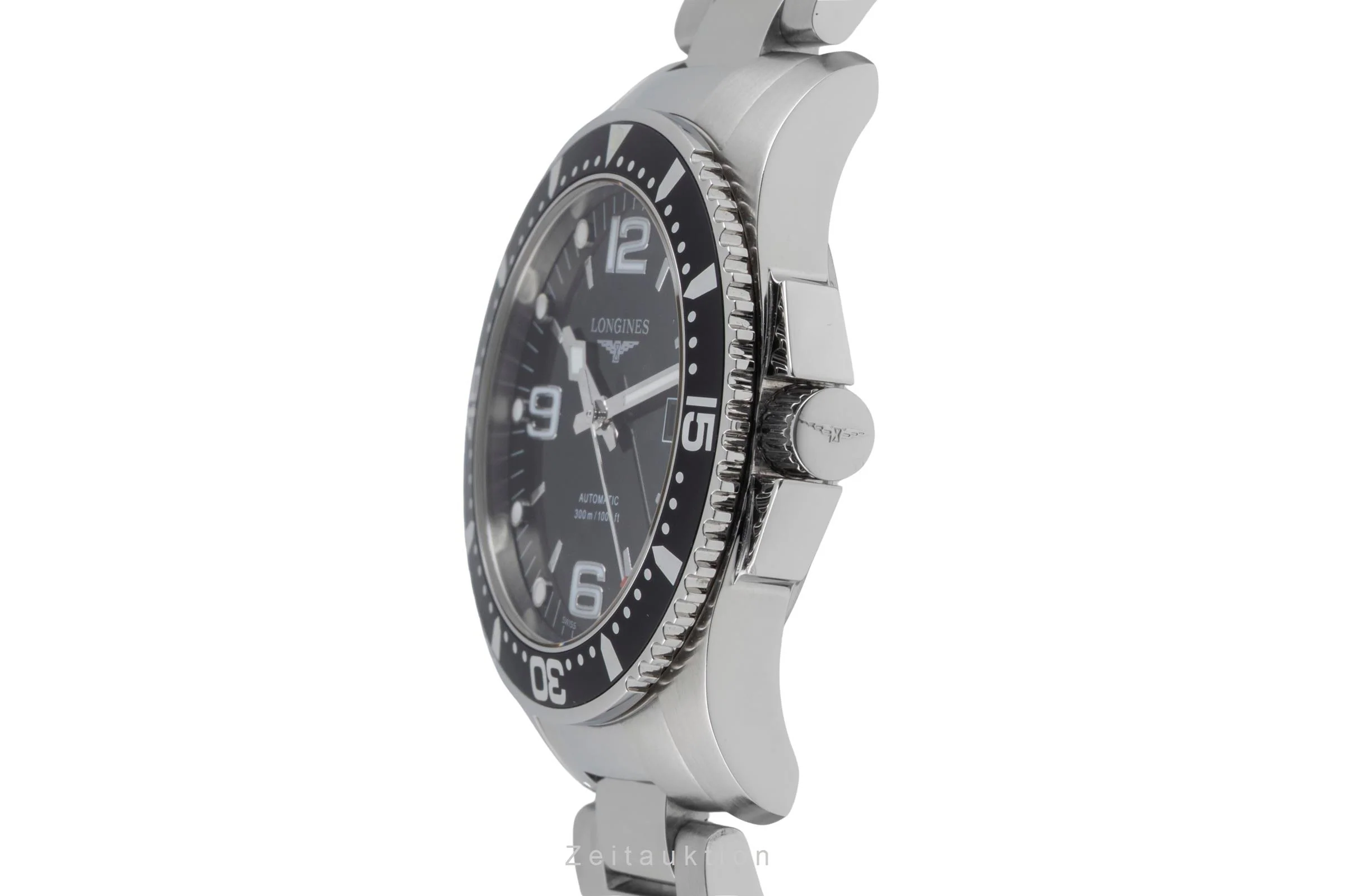 Longines Hydro Conquest steel automatic men's watch L3.642.4.56.6  [2506160] - Image 7