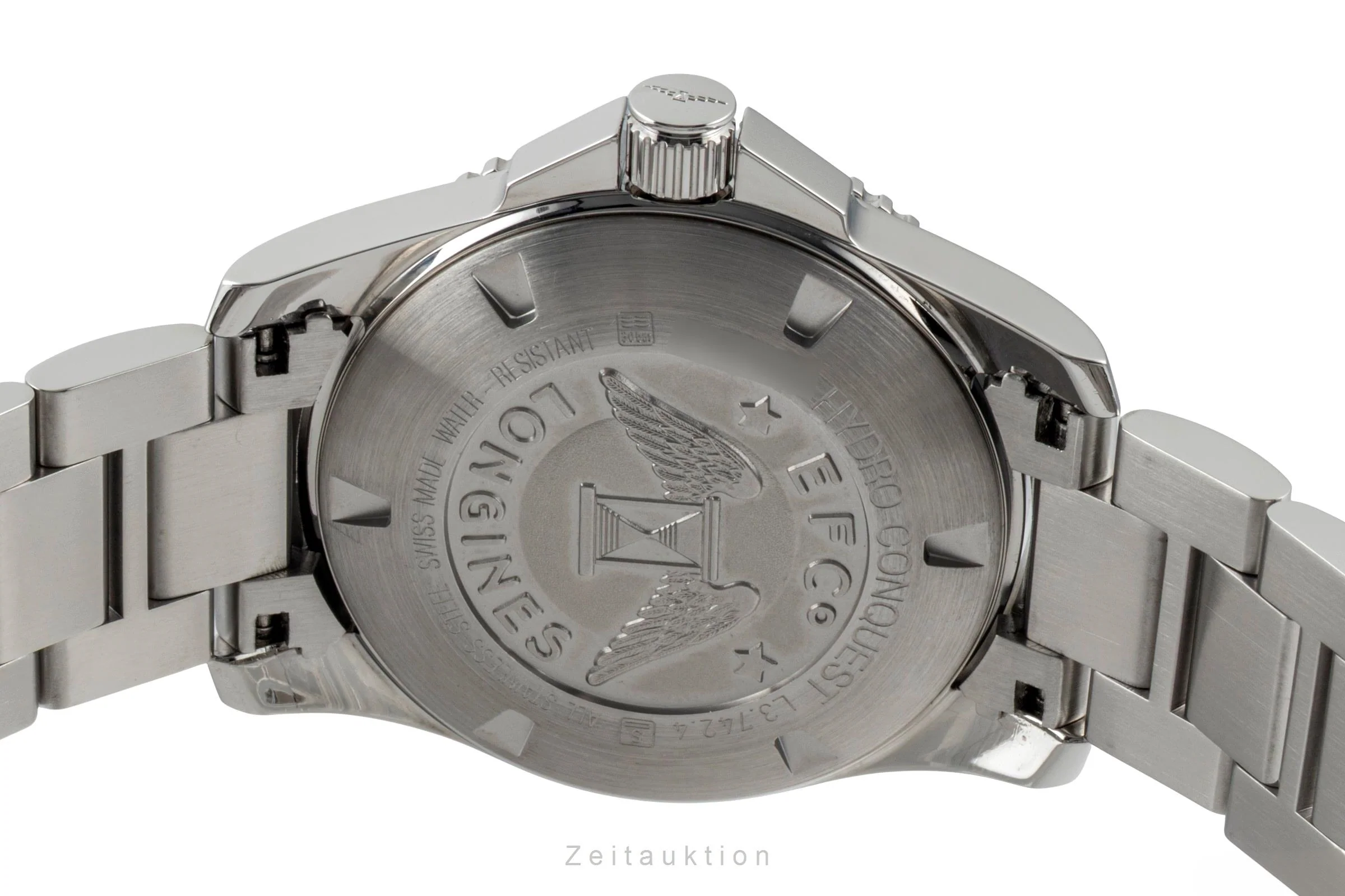 Longines Hydro Conquest steel automatic men's watch L3.742.4.56.6 LP: 1500EUR  [2600964] - Image 12
