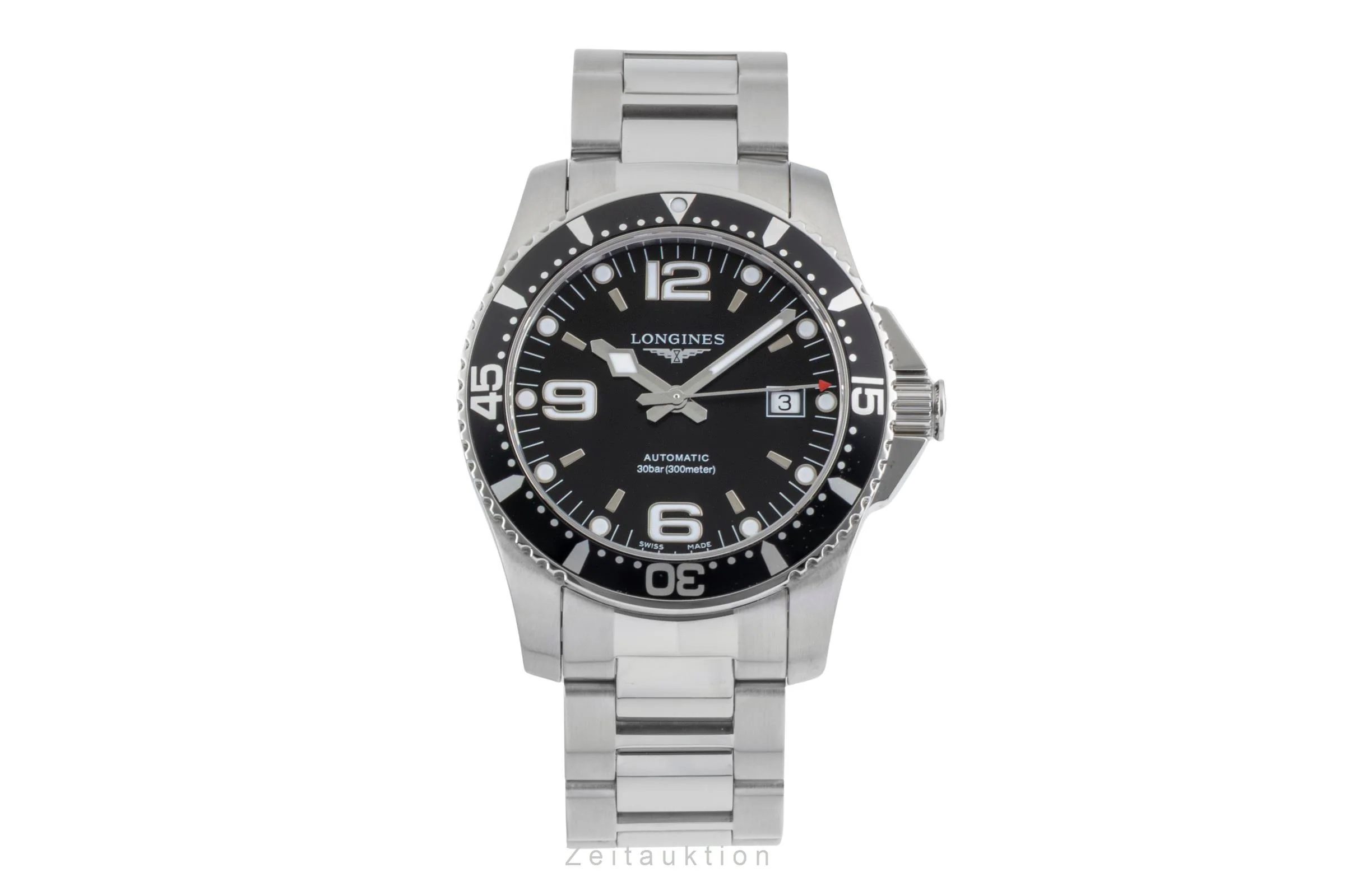 Longines Hydro Conquest steel automatic men's watch L3.742.4.56.6 LP: 1500EUR  [2600964] - Image 5