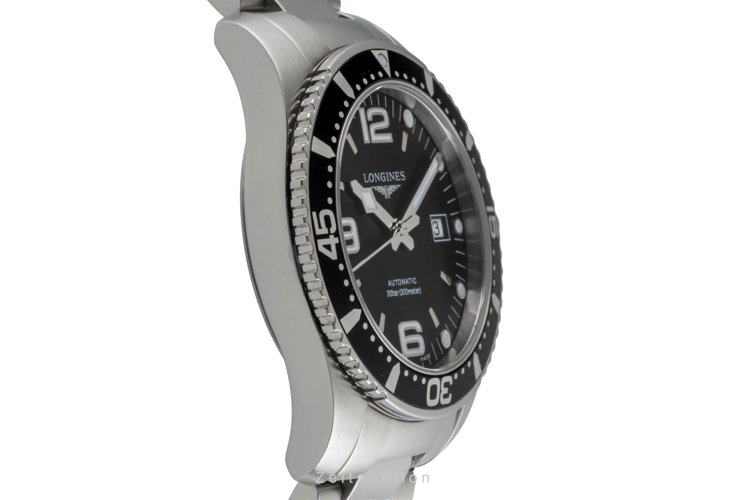 Longines Hydro Conquest steel automatic men's watch L3.742.4.56.6 LP: 1500EUR  [2600964] - Image 8