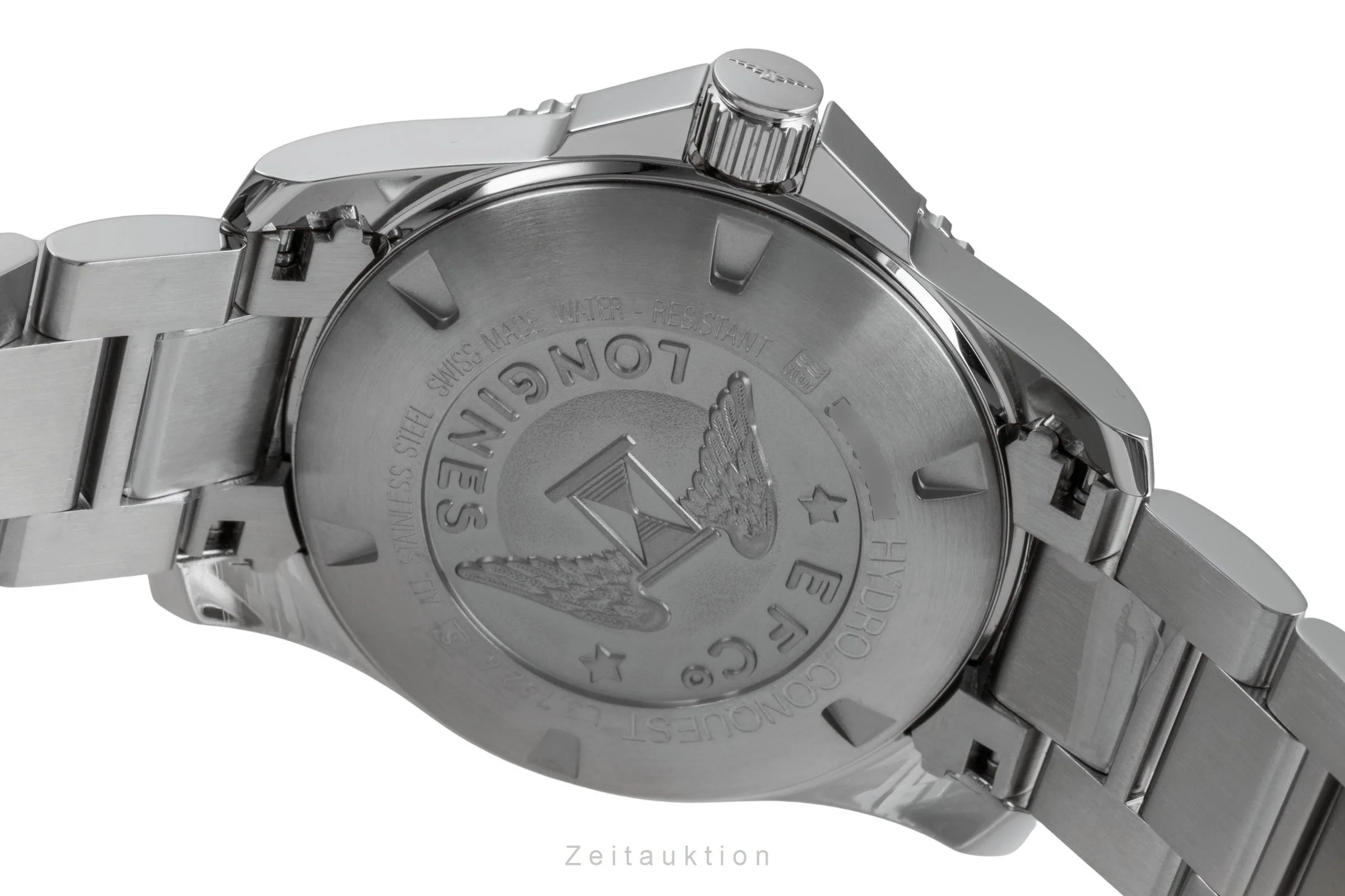 Longines Hydro Conquest steel automatic men's watch L3.742.4.96.6  [2503834] - Image 11