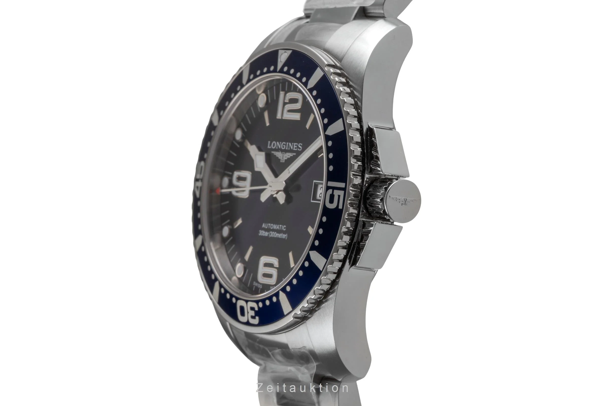 Longines Hydro Conquest steel automatic men's watch L3.742.4.96.6  [2503834] - Image 7