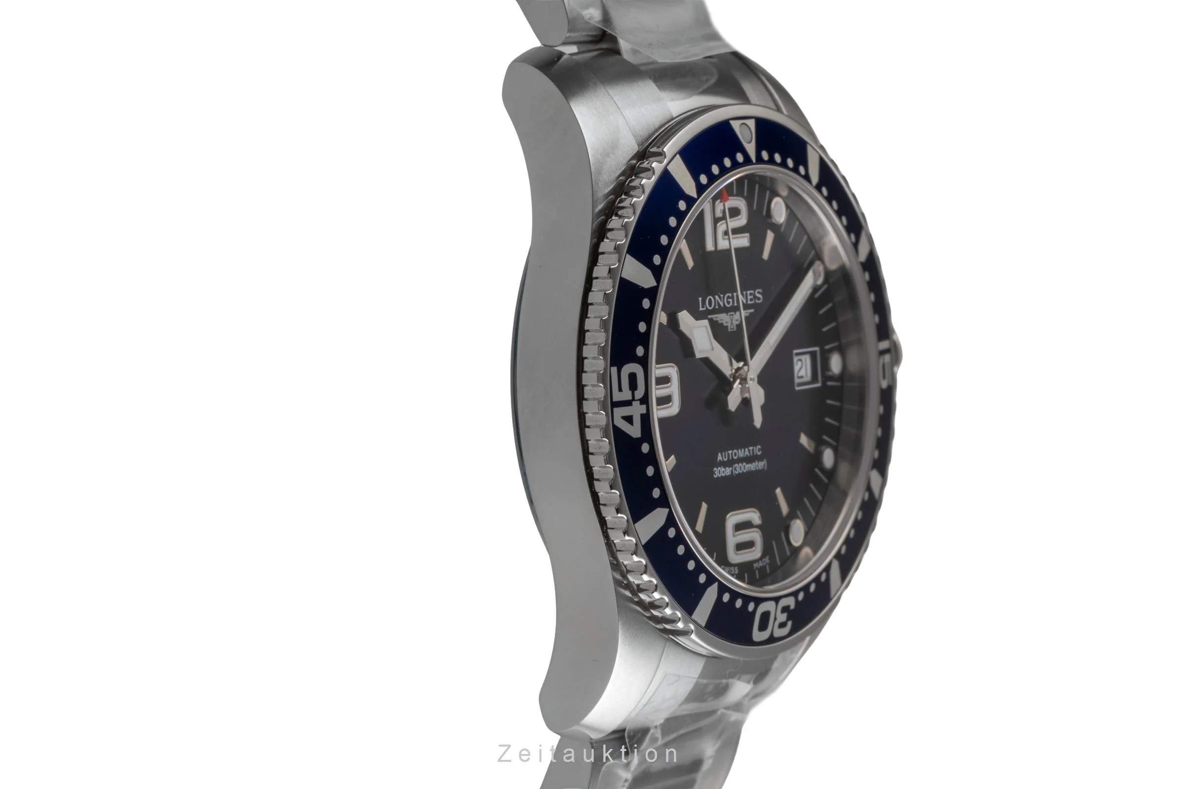 Longines Hydro Conquest steel automatic men's watch L3.742.4.96.6  [2503834] - Image 8